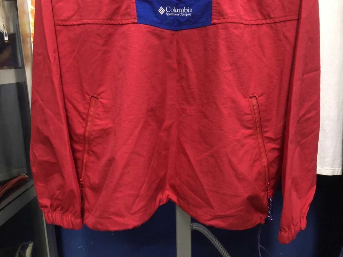 Columbia × Vintage Vintage Columbia Nylon windbreaker half zipper rare Size US XXL / EU 58 / 5 - 5 Thumbnail