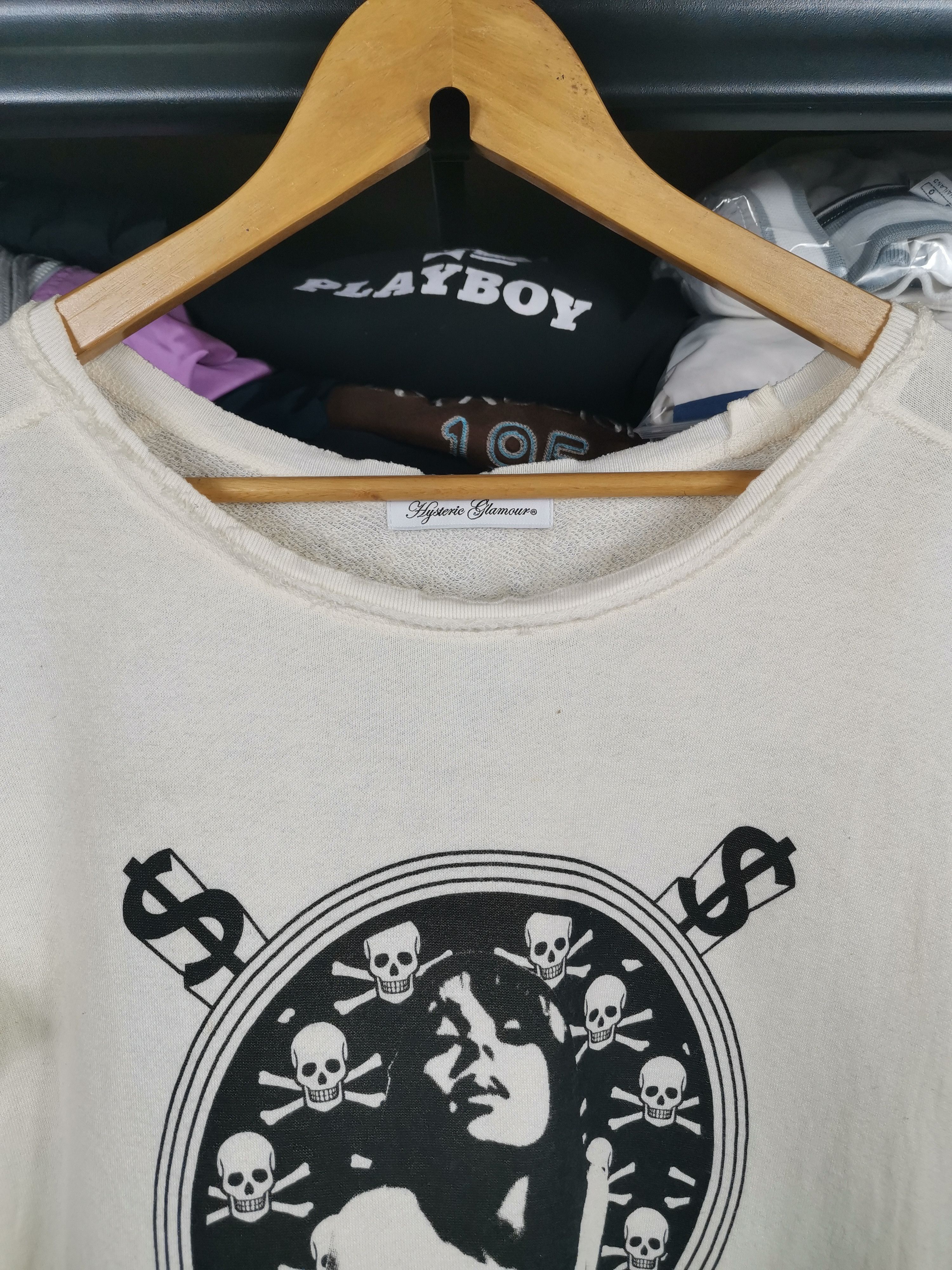 Hysteric Glamour Vintage Hysteric Glamour Distressed Design Women Shirt Size M / US 6-8 / IT 42-44 - 4 Thumbnail