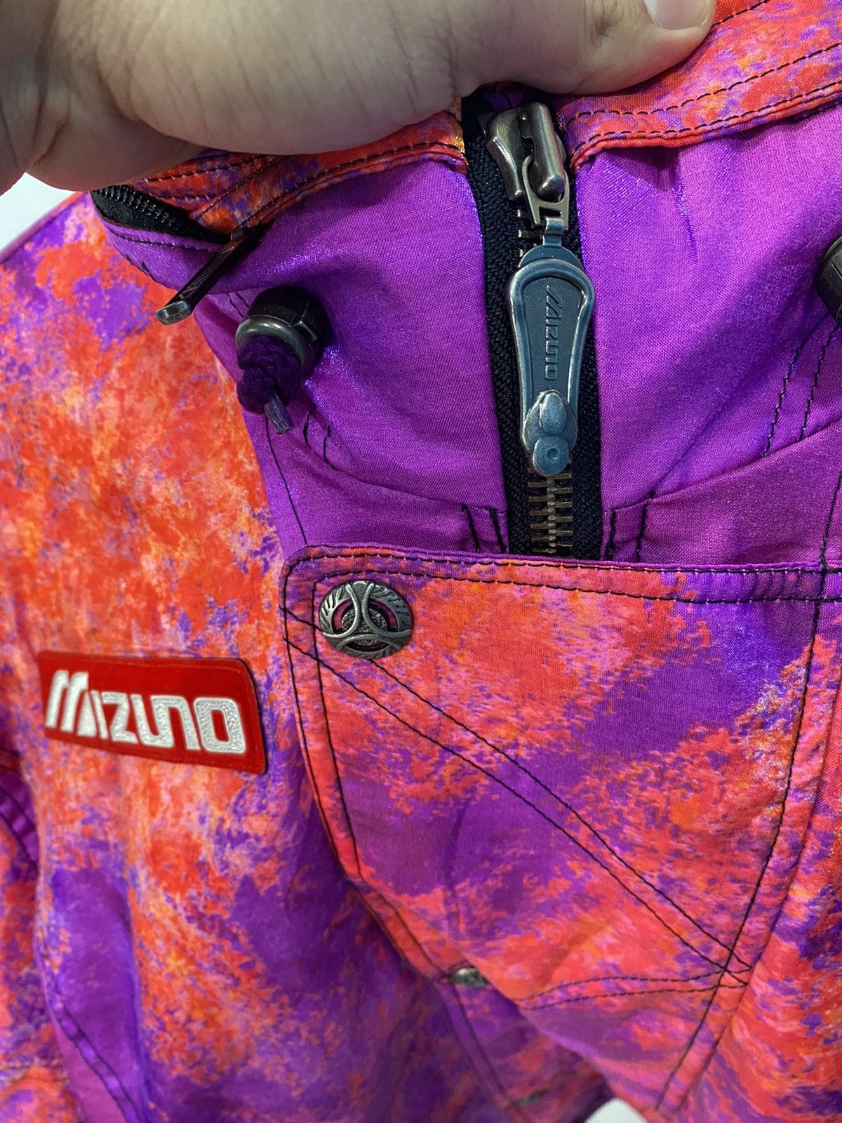 Mizuno Vintage 90s Mizuno Japan Team Ski Jacket Nagano Olympics 98 Size US L / EU 52-54 / 3 - 16 Thumbnail