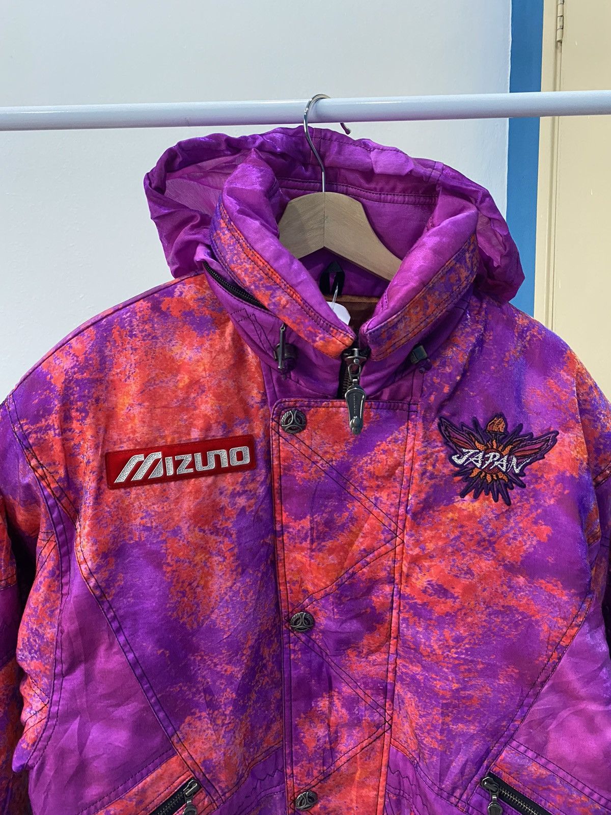 Vintage 90s Mizuno Japan Team Ski Jacket Nagano Olympics 98