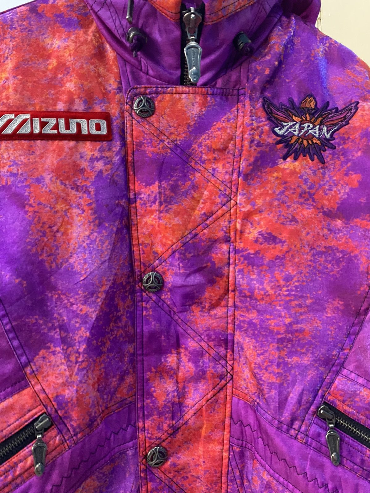 Mizuno Vintage 90s Mizuno Japan Team Ski Jacket Nagano Olympics 98 Size US L / EU 52-54 / 3 - 9 Thumbnail