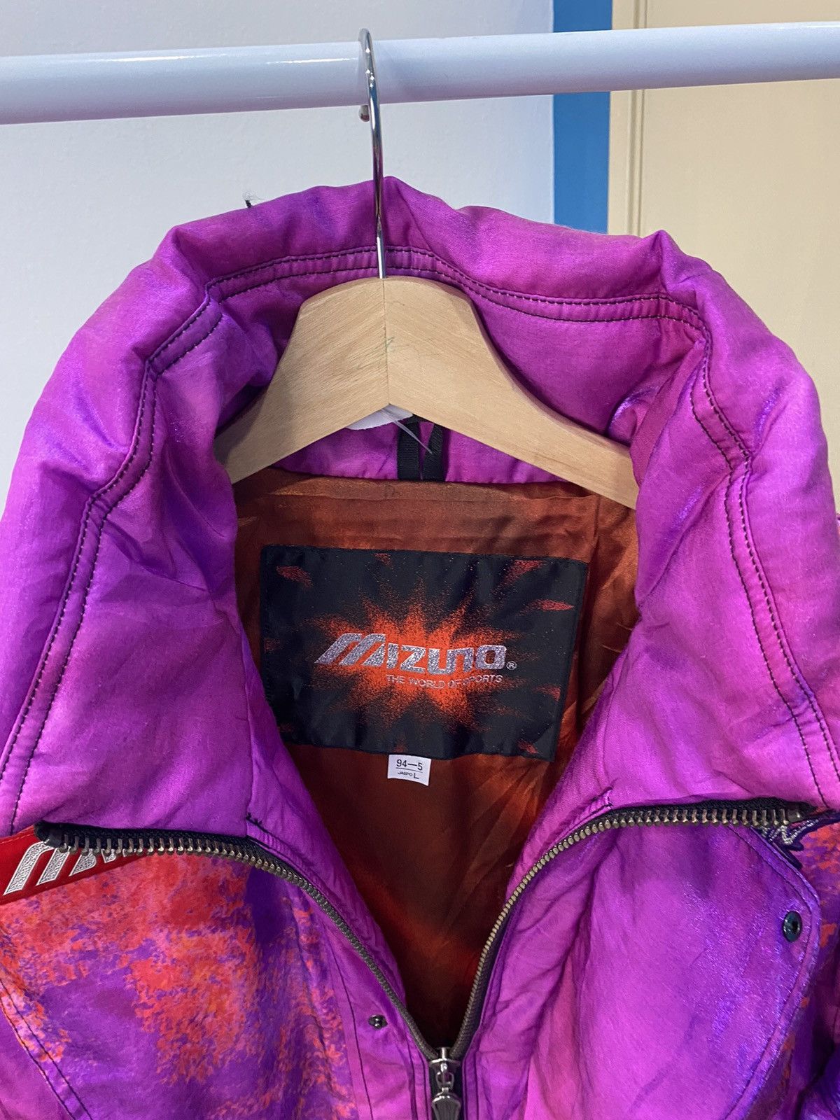 Mizuno Vintage 90s Mizuno Japan Team Ski Jacket Nagano Olympics 98 Size US L / EU 52-54 / 3 - 17 Thumbnail