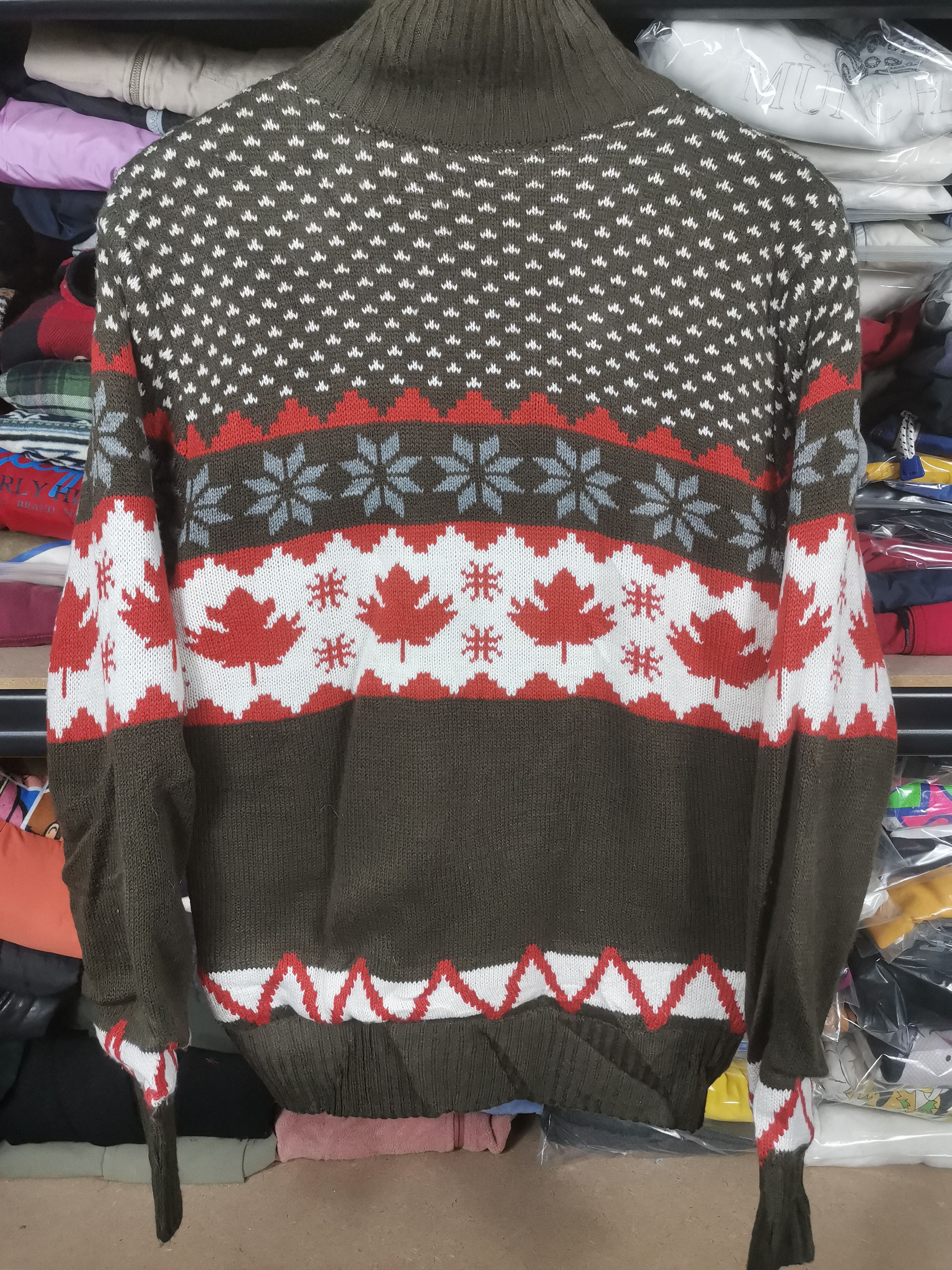 Japanese Brand Vintage Navajo Native Knit Jacket By Cinema Size US M / EU 48-50 / 2 - 3 Thumbnail