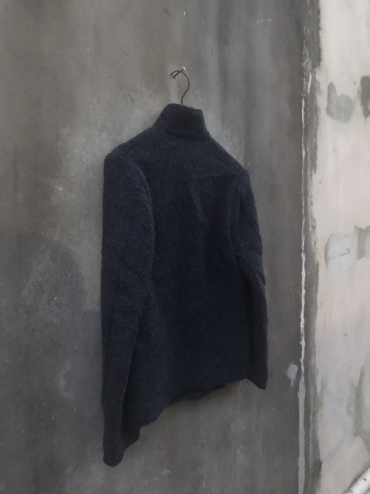 45rpm 45rpm Indigo Wool Short Jacket—Japanes Artisan Felted Fabric Size US M / EU 48-50 / 2 - 8 Thumbnail