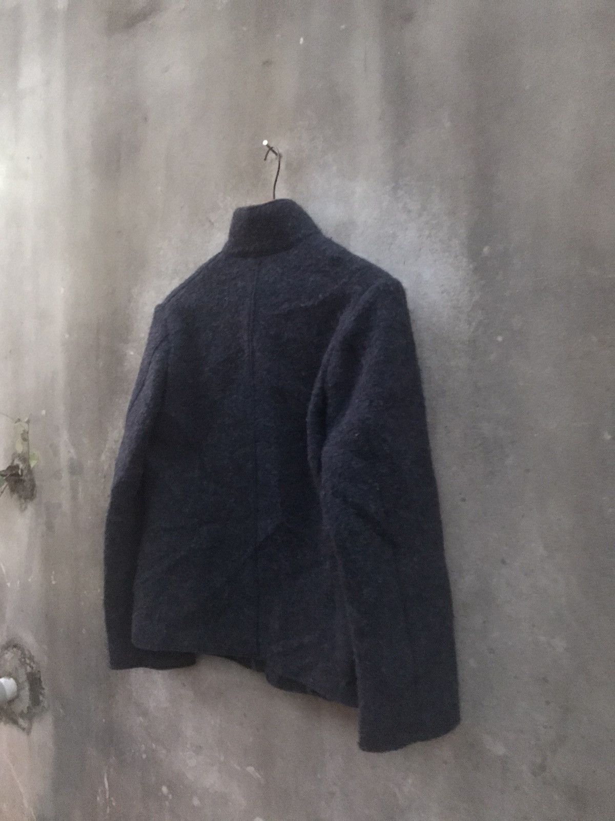 45rpm 45rpm Indigo Wool Short Jacket—Japanes Artisan Felted Fabric Size US M / EU 48-50 / 2 - 7 Thumbnail