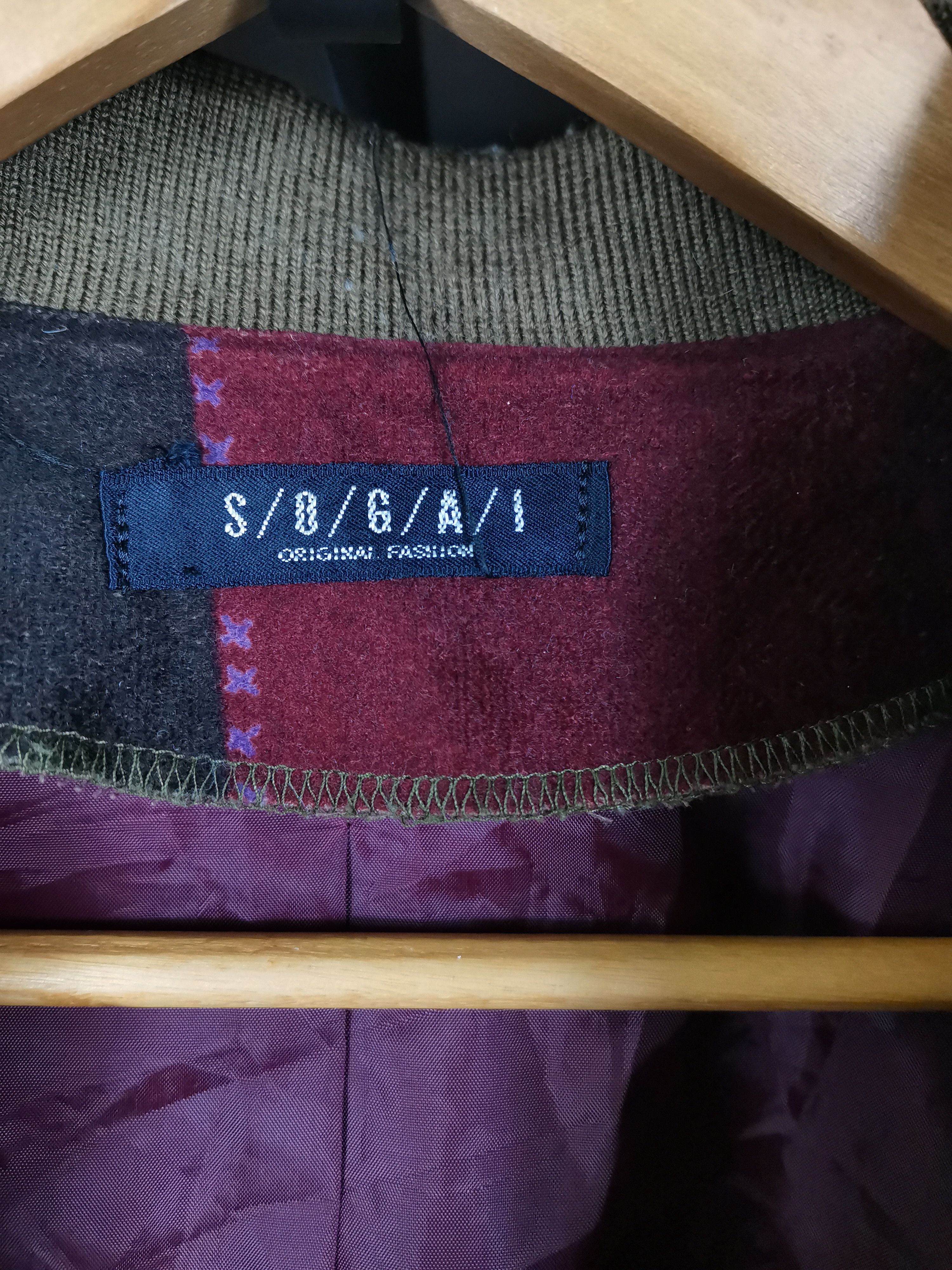 Japanese Brand Vintage Japanese Brand Sogai Patchwork Style Cardigan Jacket Size US L / EU 52-54 / 3 - 3 Thumbnail