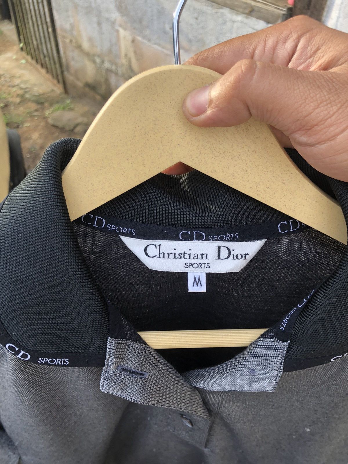 Christian Dior Monsieur Christian Dior Sport Side Tape Long Sleeve Destress Size M / US 6-8 / IT 42-44 - 5 Thumbnail