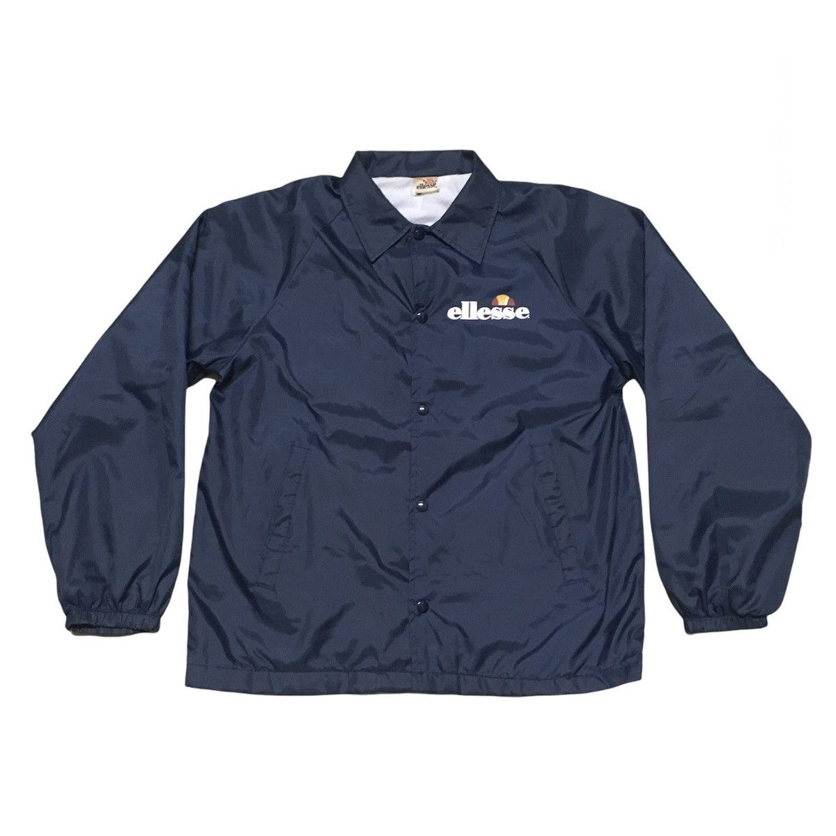 Ellesse Vintage Ellesse Big Logo Coach Jacket Size US M / EU 48-50 / 2 - 2 Thumbnail