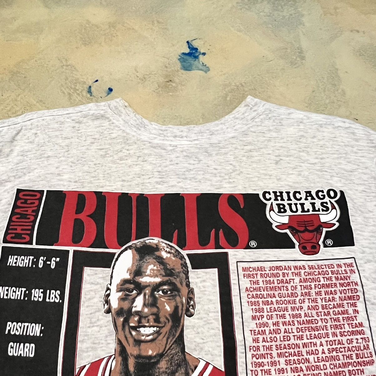 NBA Vintage Chicago Bulls Micheal Jordan T-Shirt Size US L / EU 52-54 / 3 - 23 Thumbnail