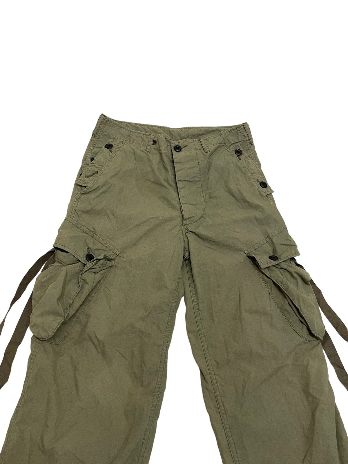 Japanese Brand N.HOOLYWOOD Cargo Pants 6 Pockets Punks Styles Size US 32 / EU 48 - 5 Thumbnail