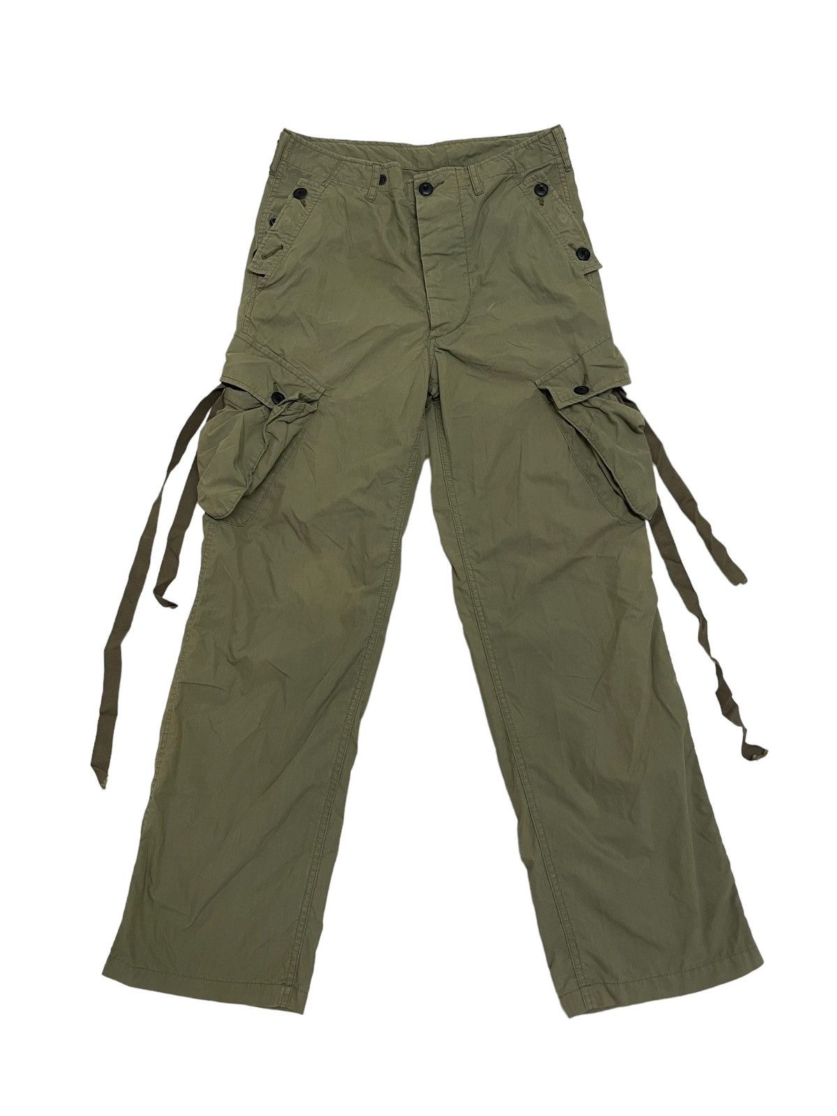 Japanese Brand N.HOOLYWOOD Cargo Pants 6 Pockets Punks Styles Size US 32 / EU 48 - 1 Thumbnail