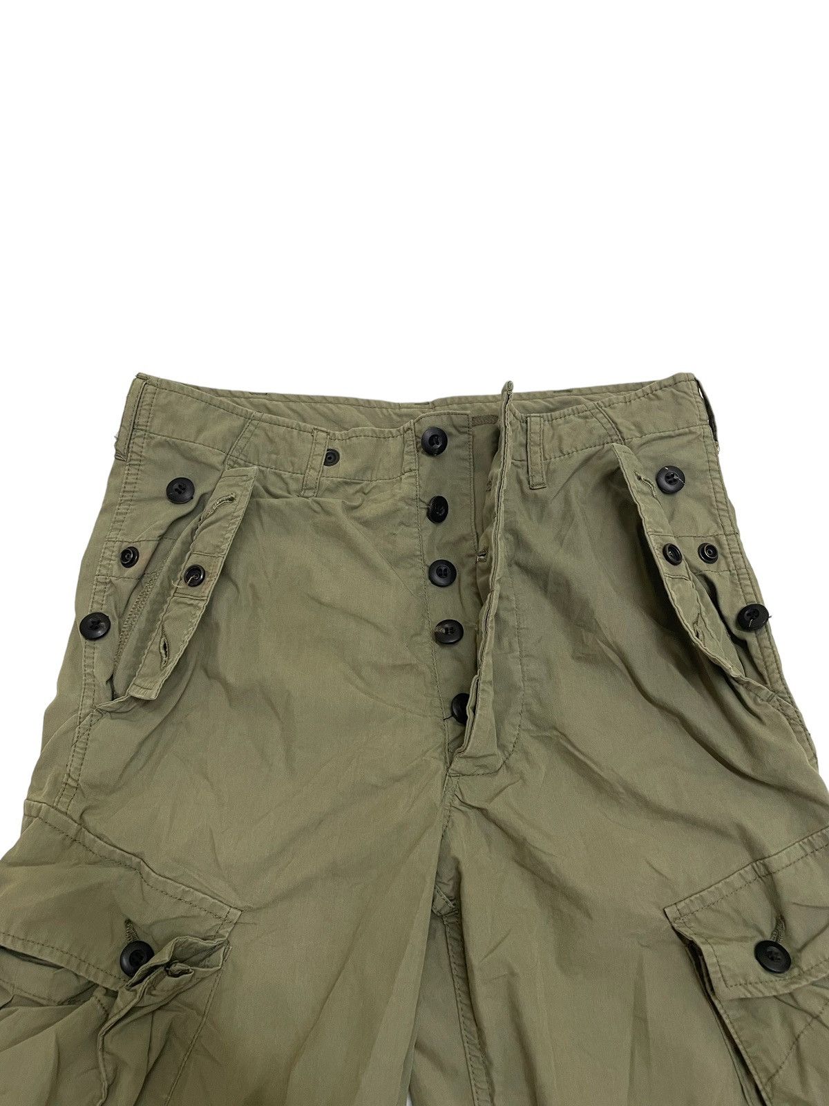 Japanese Brand N.HOOLYWOOD Cargo Pants 6 Pockets Punks Styles Size US 32 / EU 48 - 7 Thumbnail