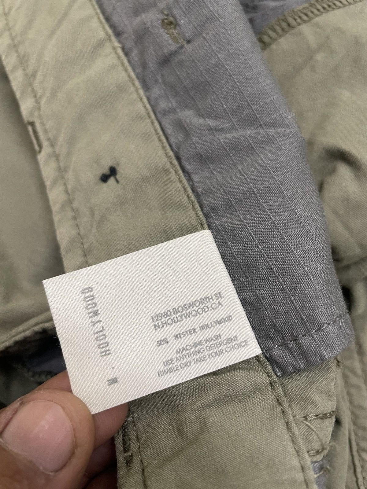 Japanese Brand N.HOOLYWOOD Cargo Pants 6 Pockets Punks Styles Size US 32 / EU 48 - 9 Thumbnail