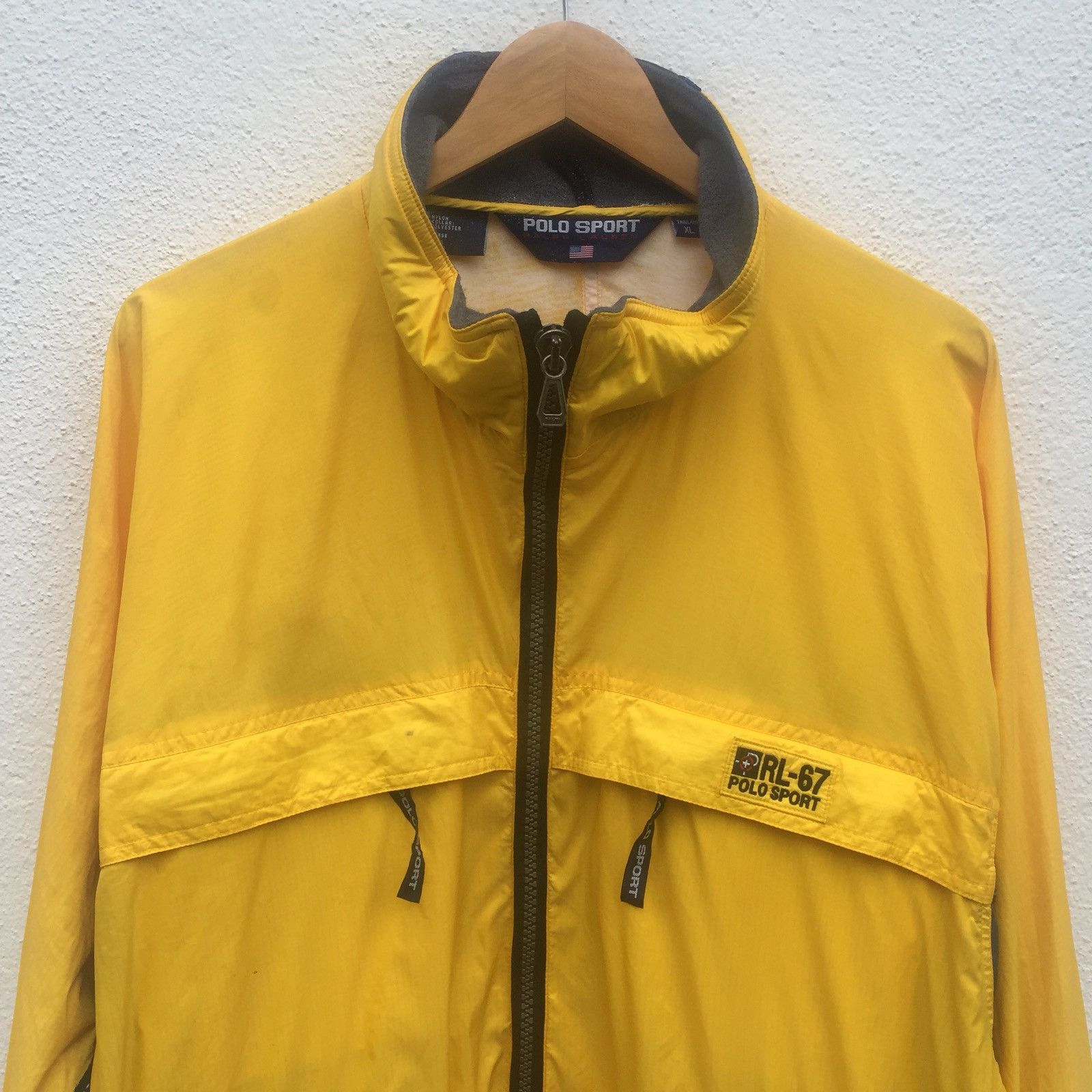Polo Ralph Lauren Vintage 90s Polo Sport By Ralph Lauren Big Spellout Jacket Size US XL / EU 56 / 4 - 4 Thumbnail
