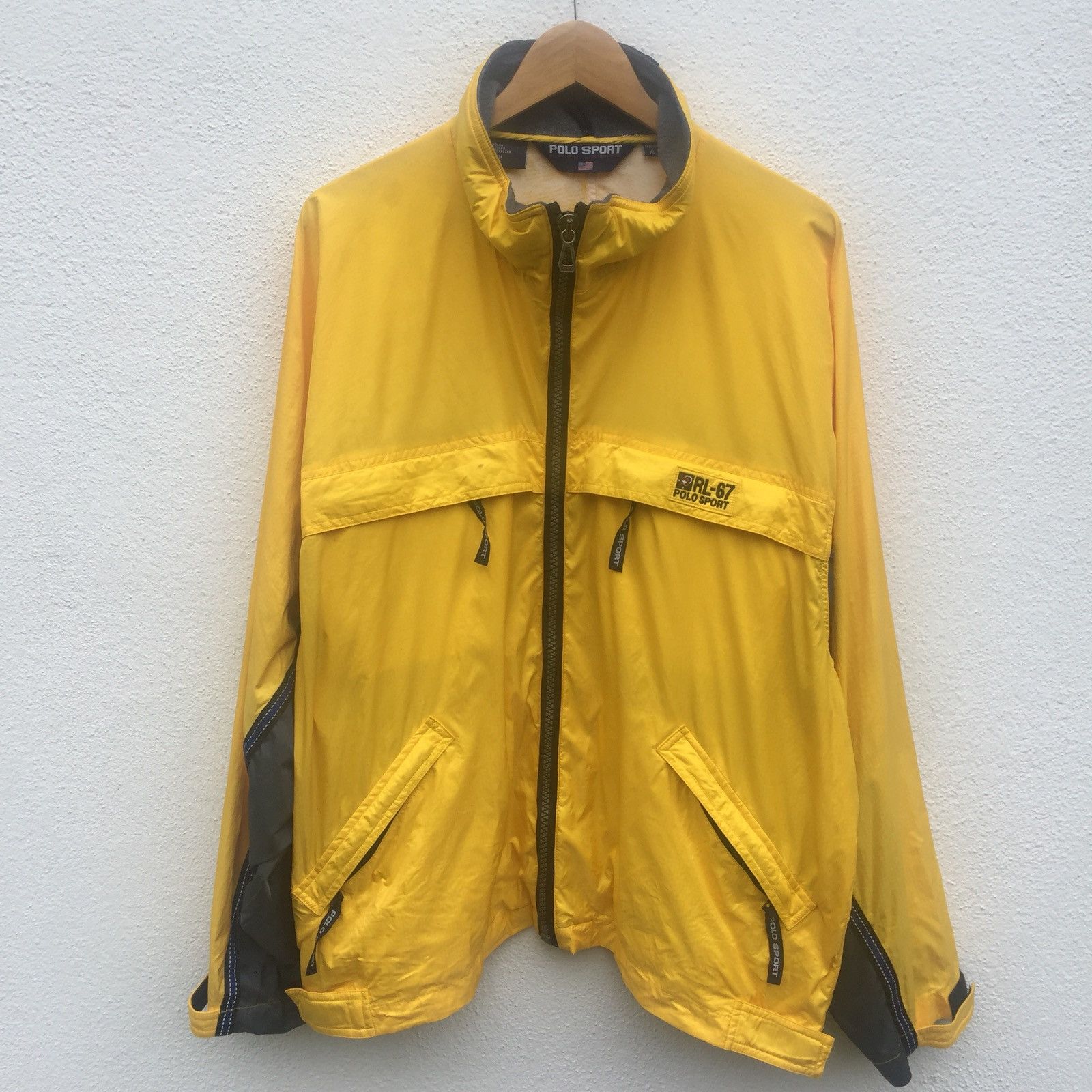 Polo Ralph Lauren Vintage 90s Polo Sport By Ralph Lauren Big Spellout Jacket Size US XL / EU 56 / 4 - 3 Thumbnail