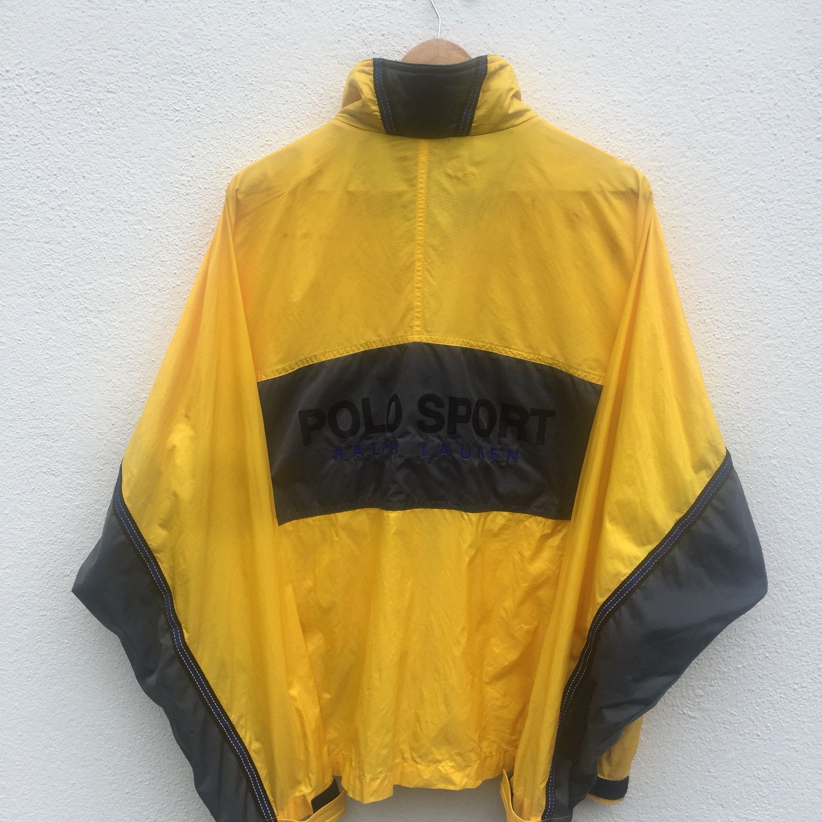Polo Ralph Lauren Vintage 90s Polo Sport By Ralph Lauren Big Spellout Jacket Size US XL / EU 56 / 4 - 1 Thumbnail