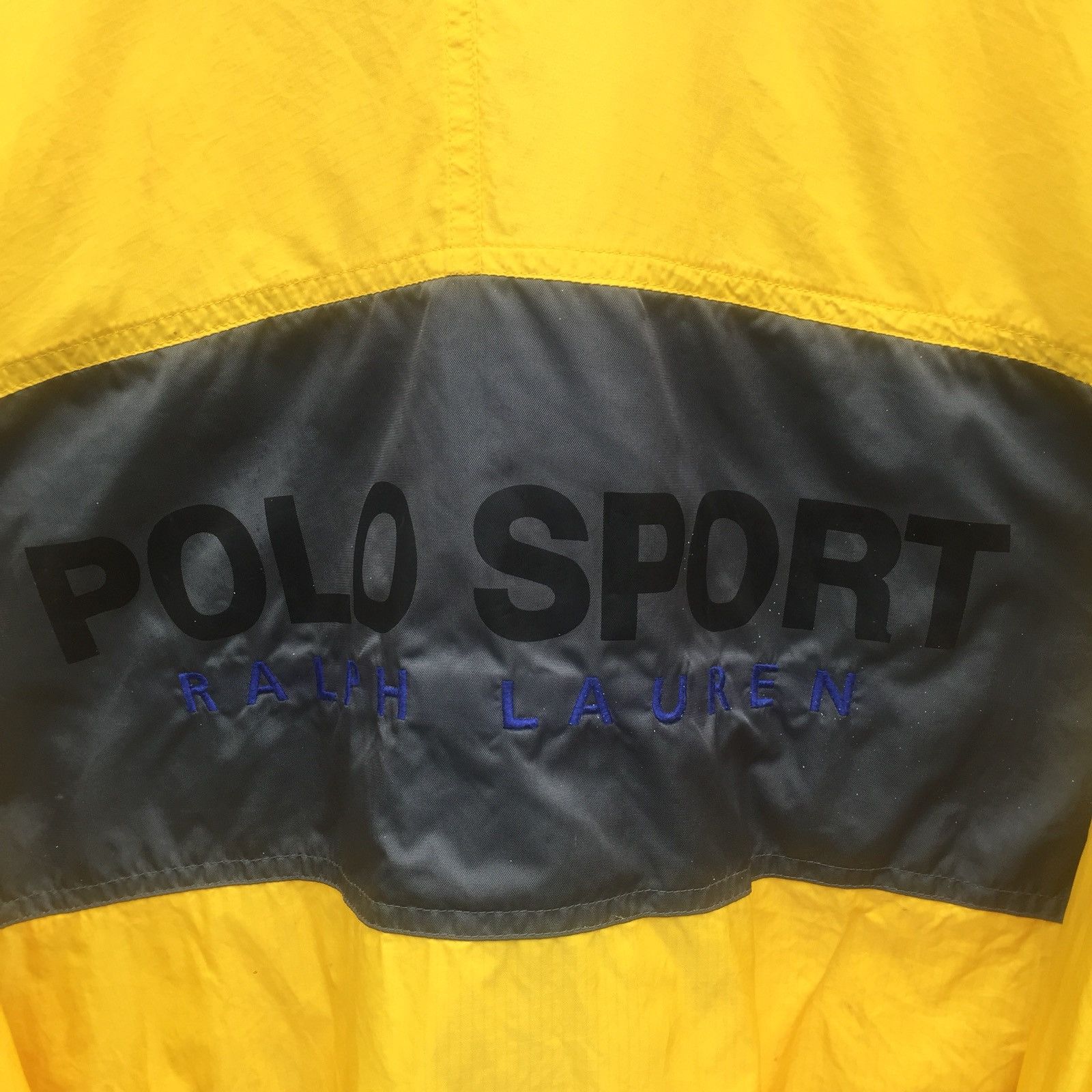 Polo Ralph Lauren Vintage 90s Polo Sport By Ralph Lauren Big Spellout Jacket Size US XL / EU 56 / 4 - 2 Thumbnail