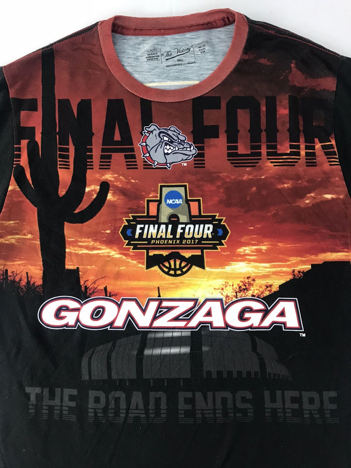 NCAA NCAA Gonzaga Final Tour Phoenix 2017 Printed Tee T-shirt Size US M / EU 48-50 / 2 - 4 Thumbnail