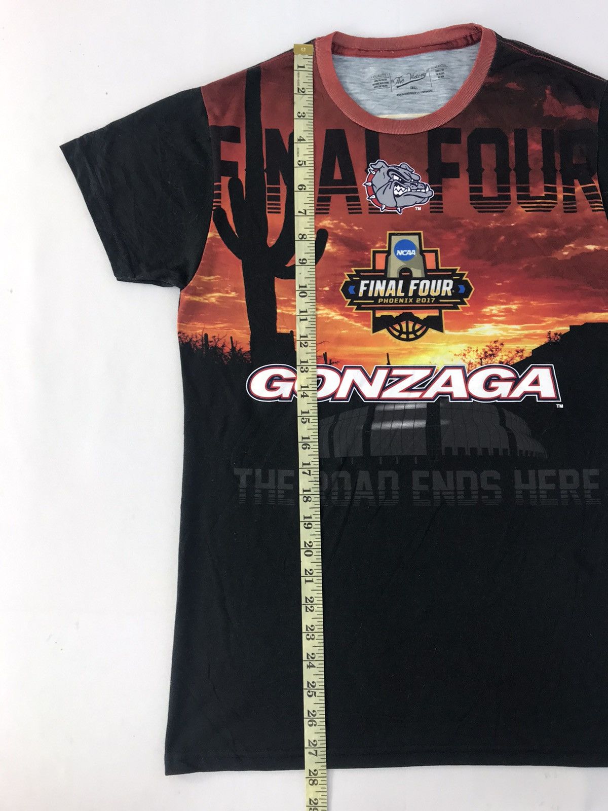 NCAA NCAA Gonzaga Final Tour Phoenix 2017 Printed Tee T-shirt Size US M / EU 48-50 / 2 - 8 Thumbnail