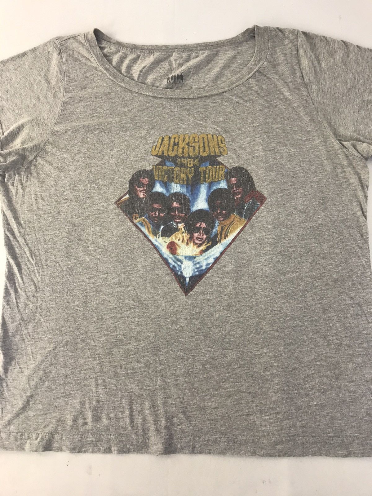 Michael Jackson Jacksons Michael Jackson Victory Tour 1984 Concert Tee Size L / US 10 / IT 46 - 3 Thumbnail