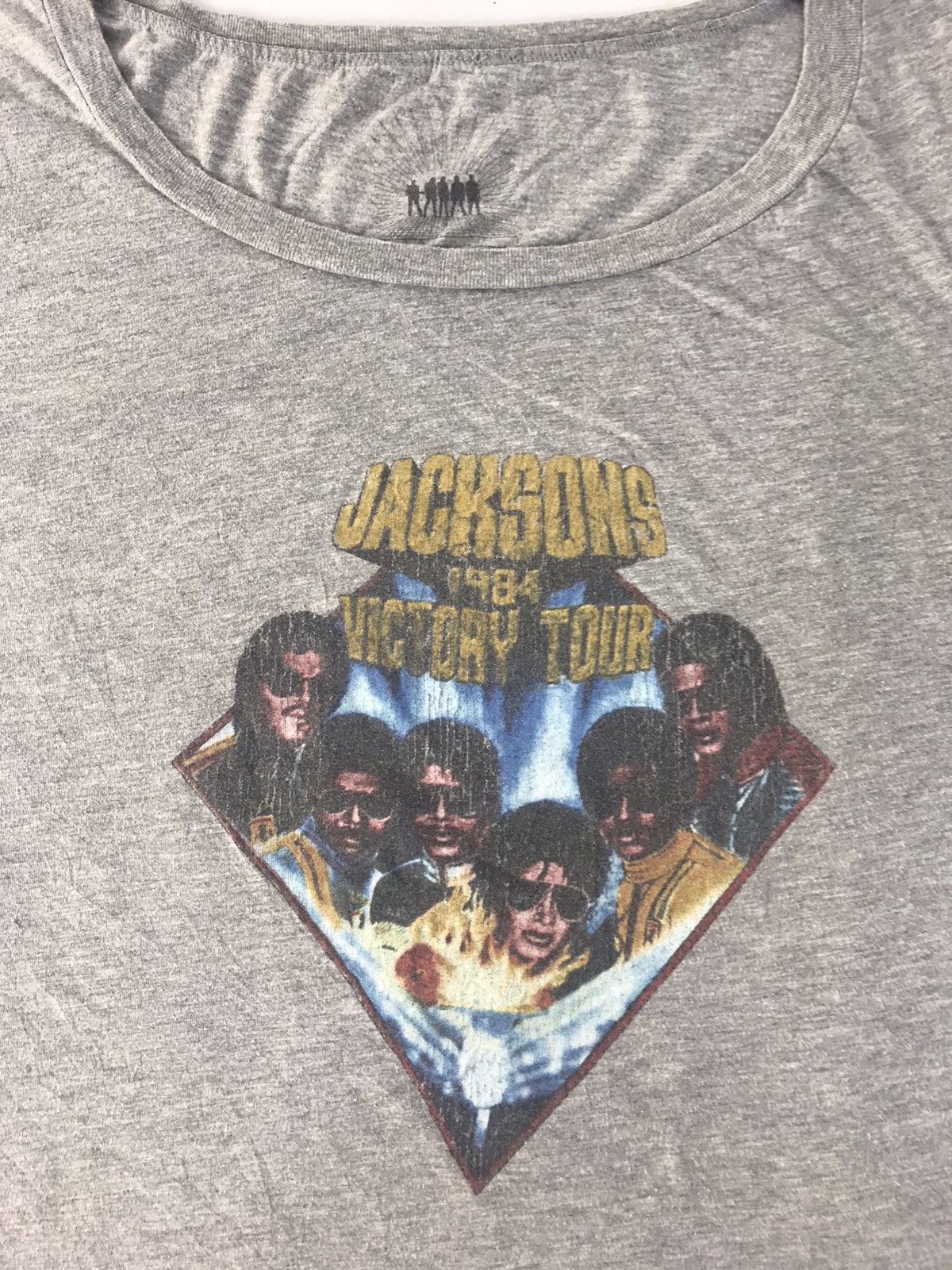 Michael Jackson Jacksons Michael Jackson Victory Tour 1984 Concert Tee Size L / US 10 / IT 46 - 5 Thumbnail