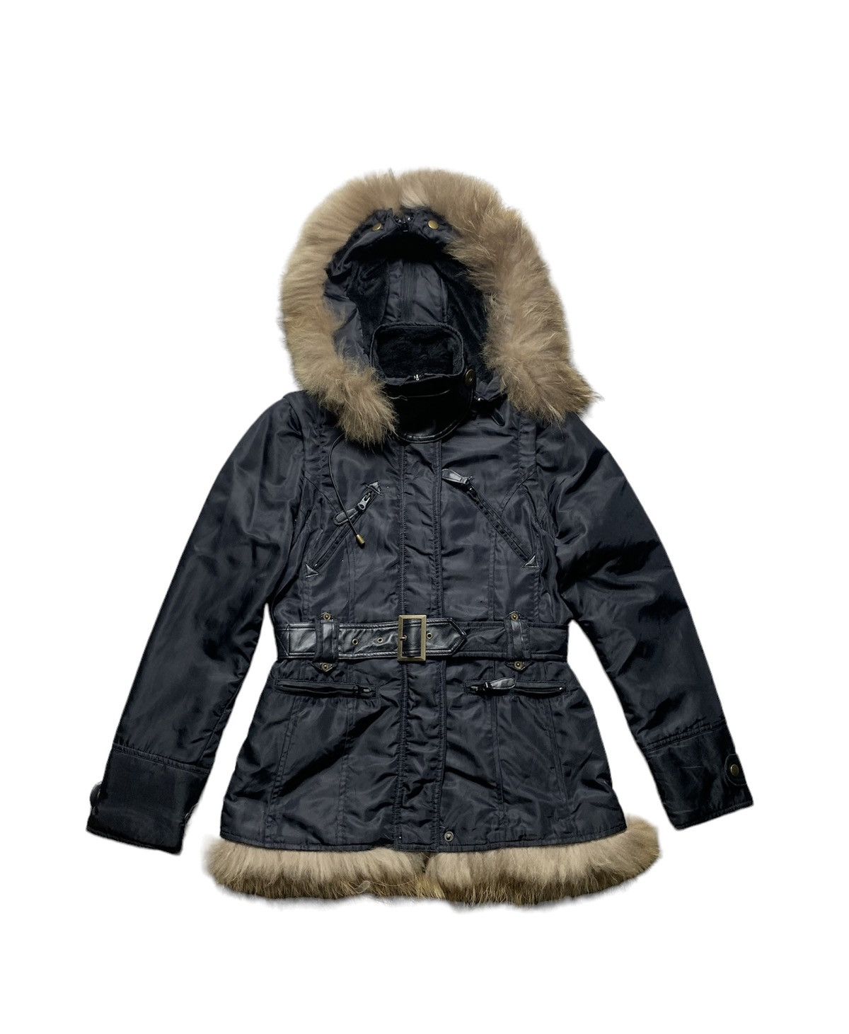 If Six Was Nine Vintage Japanese Fur Jacket By Vent Rimini Size M / US 6-8 / IT 42-44 - 1 Thumbnail