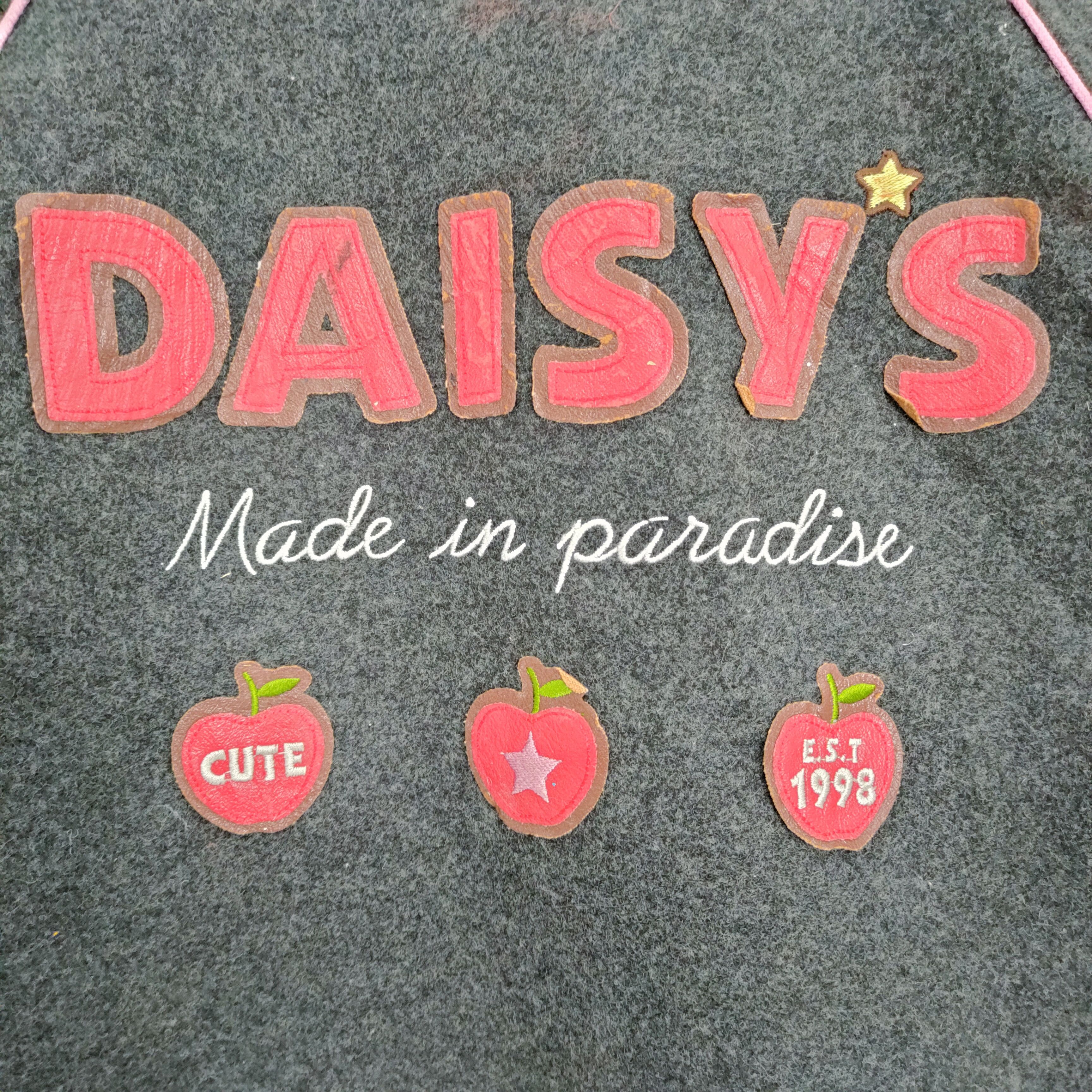 Japanese Brand 💥 BESTOFFER 💥DAISY'S LOVERS WOOL VARSITY JACKET LADIES Size ONE SIZE - 16 Thumbnail