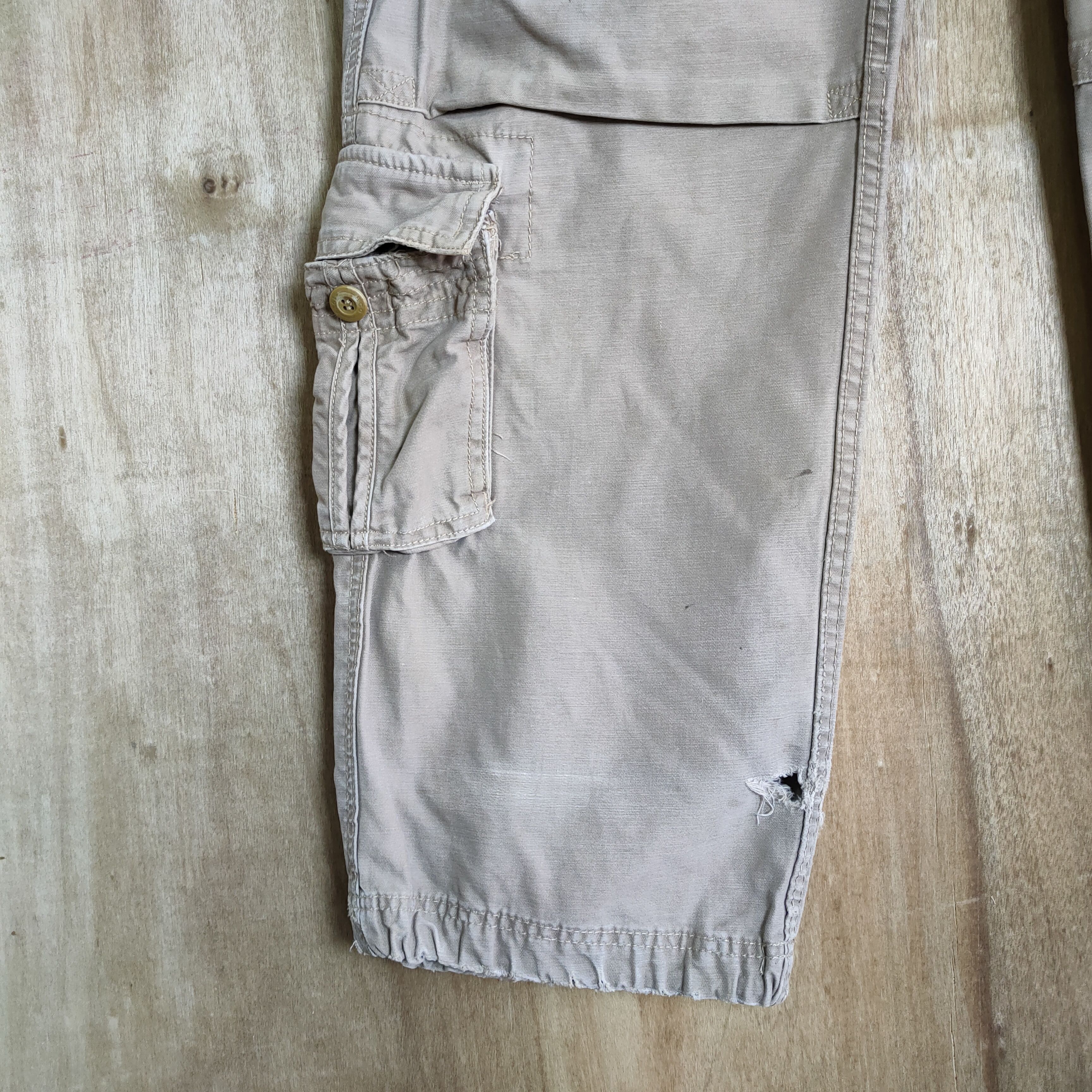 Vintage 9 POCKET HCO FATIGUE VINTAGE MILITARY CARGO PANTS Size US 32 / EU 48 - 8 Thumbnail