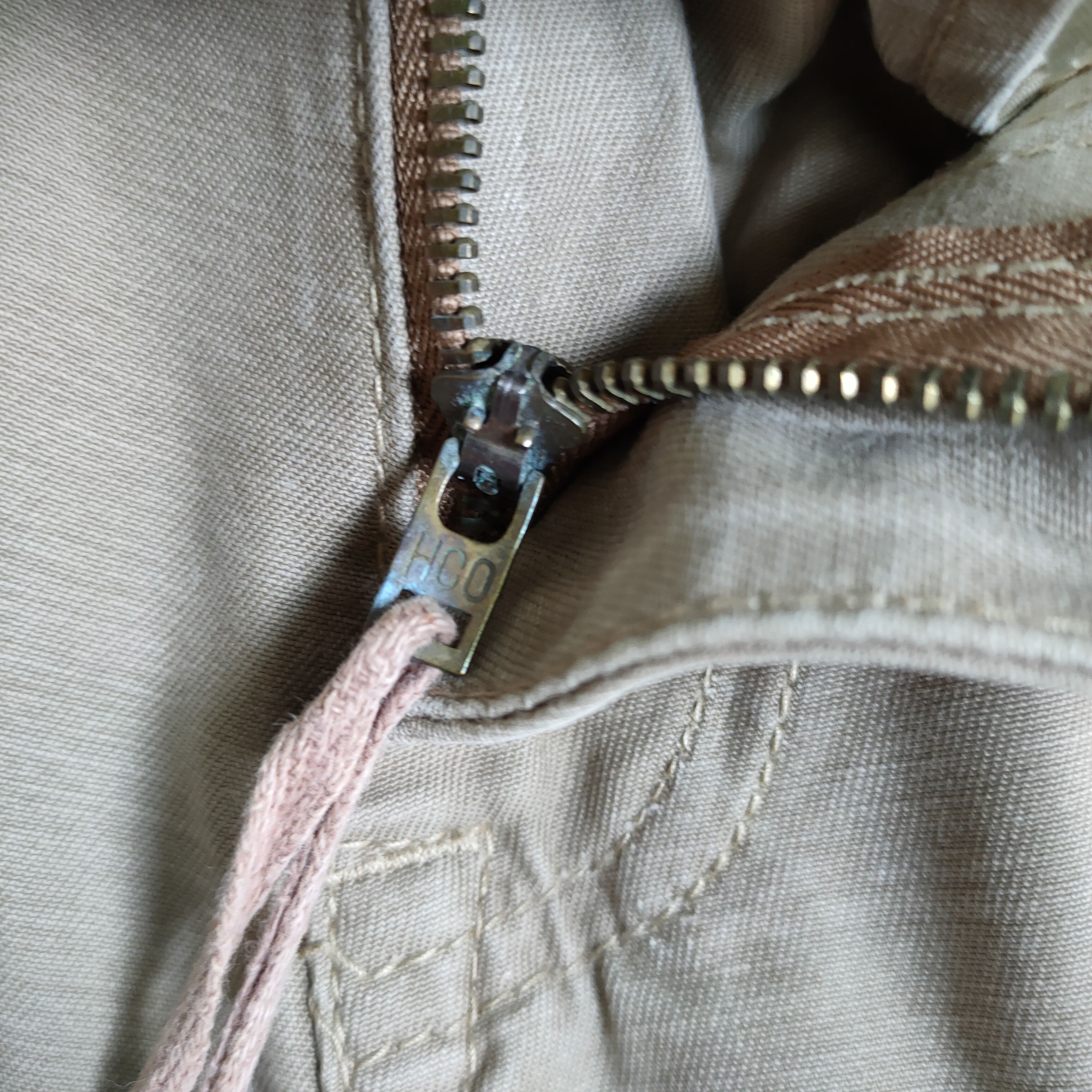 Vintage 9 POCKET HCO FATIGUE VINTAGE MILITARY CARGO PANTS Size US 32 / EU 48 - 14 Thumbnail