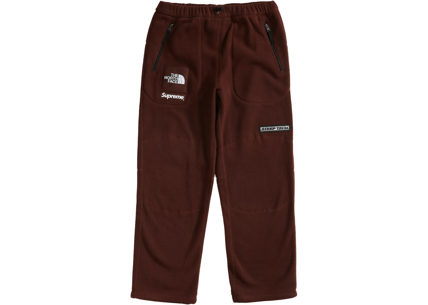 image of Supreme x The North Face XL Steep Tech Fleece Pants Box Logo Bogo Brown Palace Ferg, Men's (Size 38