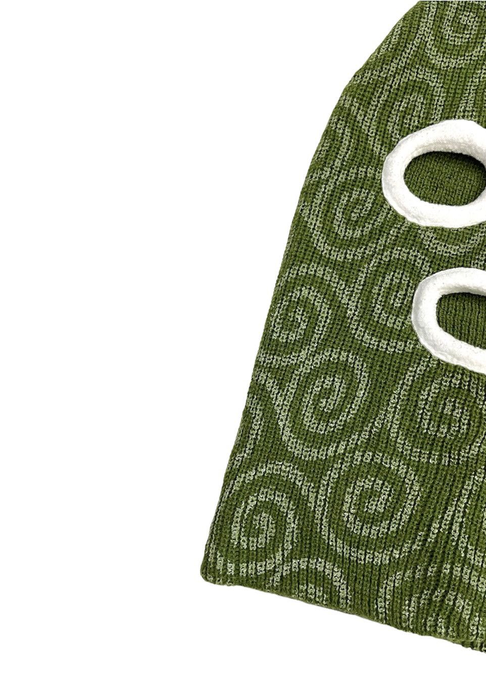 Beauty Beast Japanese Brand Balaclava GREEN MASK design in Japan Size ONE SIZE - 7 Thumbnail