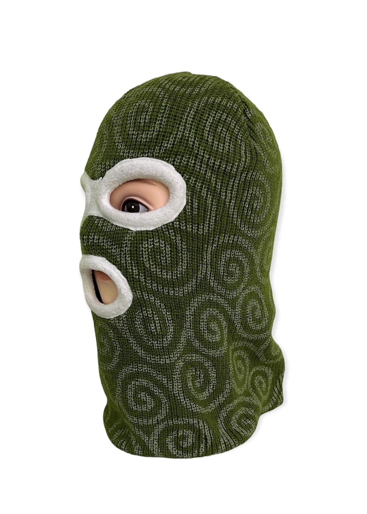 Beauty Beast Japanese Brand Balaclava GREEN MASK design in Japan Size ONE SIZE - 1 Thumbnail
