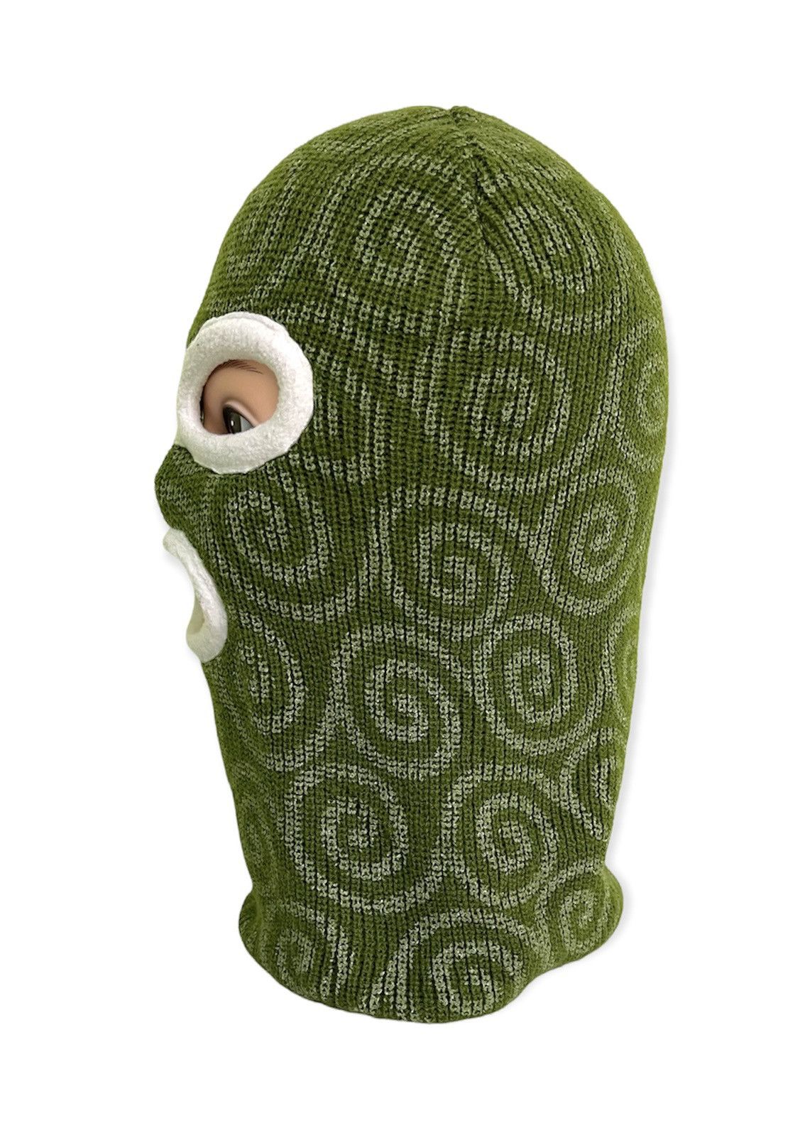 Beauty Beast Japanese Brand Balaclava GREEN MASK design in Japan Size ONE SIZE - 4 Thumbnail