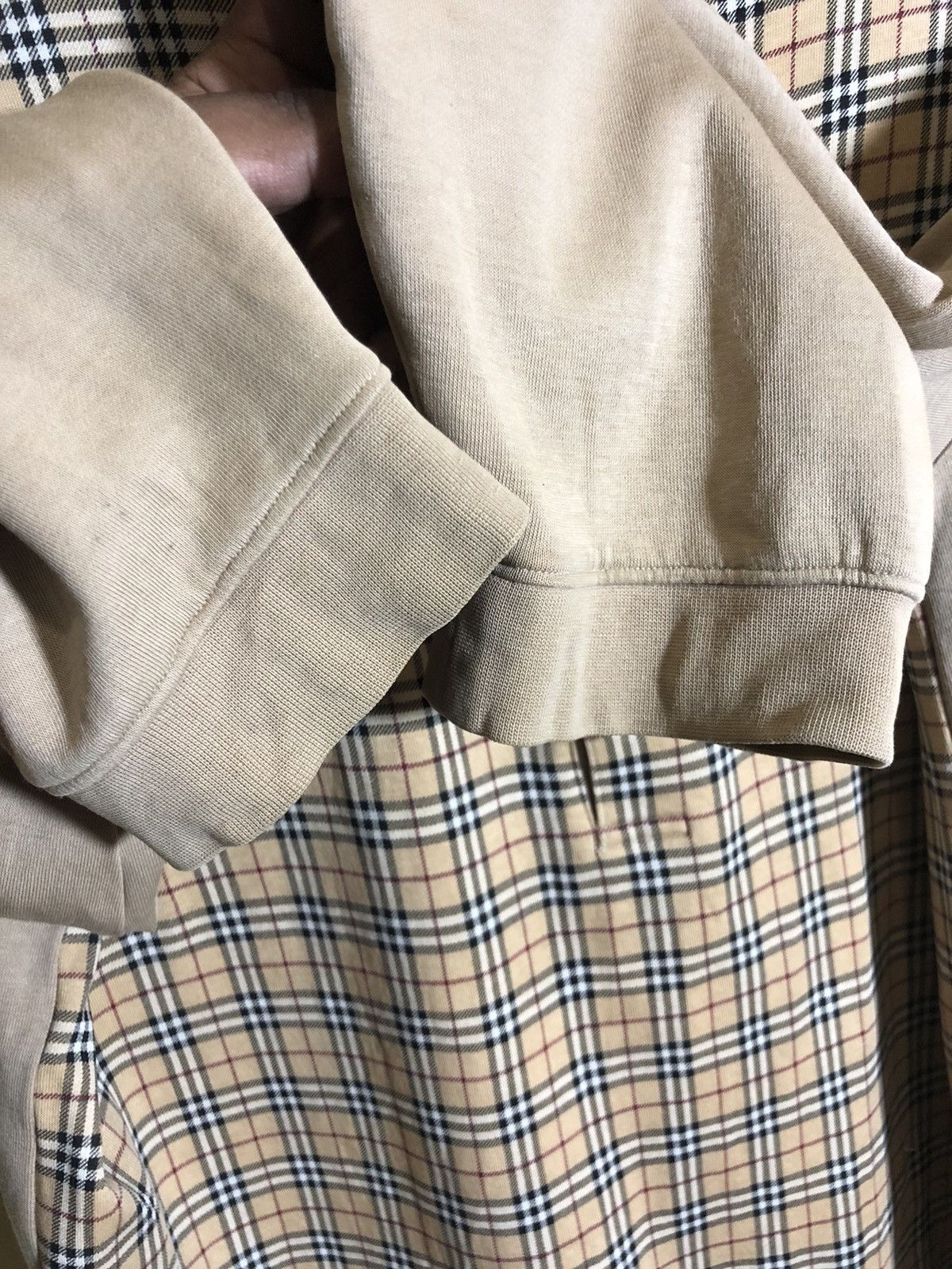 Burberry × Japanese Brand × Vintage Burberry’s Nova Check Small embroidery Logo Longsleeve Size US L / EU 52-54 / 3 - 6 Thumbnail