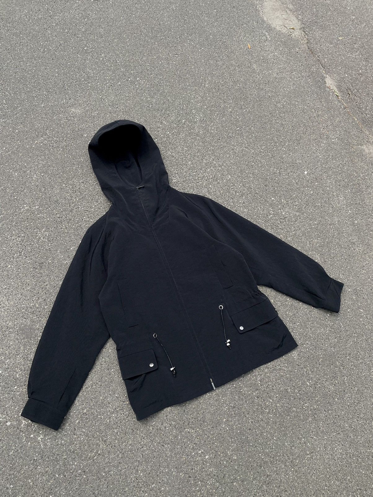 Max Mara Max Mara S Rainwear’s Waterproof Black Rain Coat Size M / US 6-8 / IT 42-44 - 1 Thumbnail