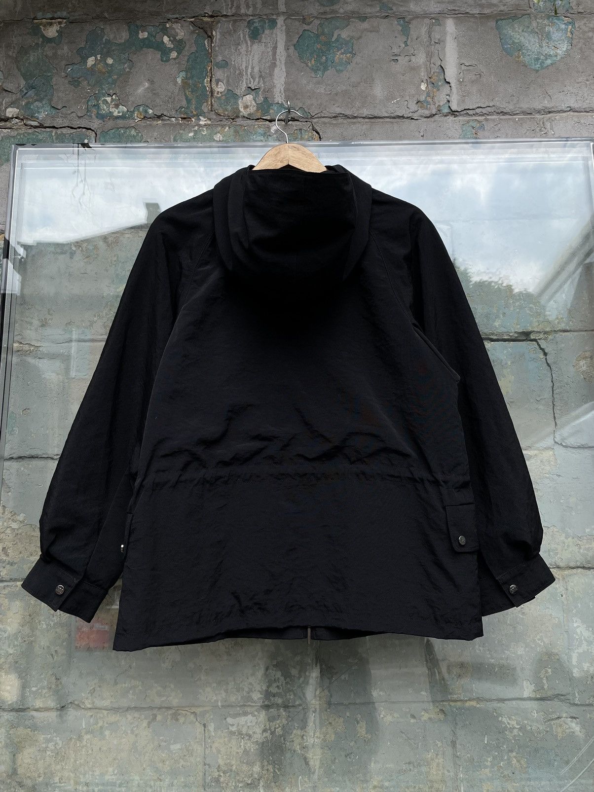 Max Mara Max Mara S Rainwear’s Waterproof Black Rain Coat Size M / US 6-8 / IT 42-44 - 6 Thumbnail