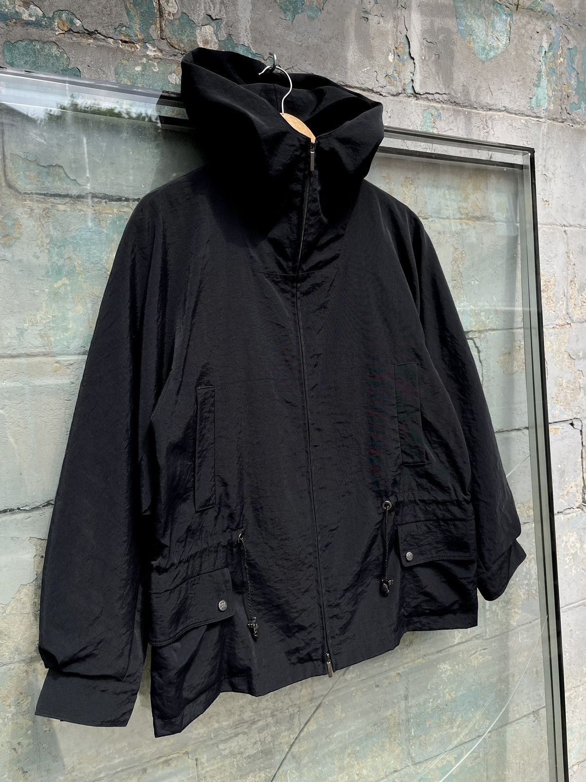 Max Mara Max Mara S Rainwear’s Waterproof Black Rain Coat Size M / US 6-8 / IT 42-44 - 2 Thumbnail