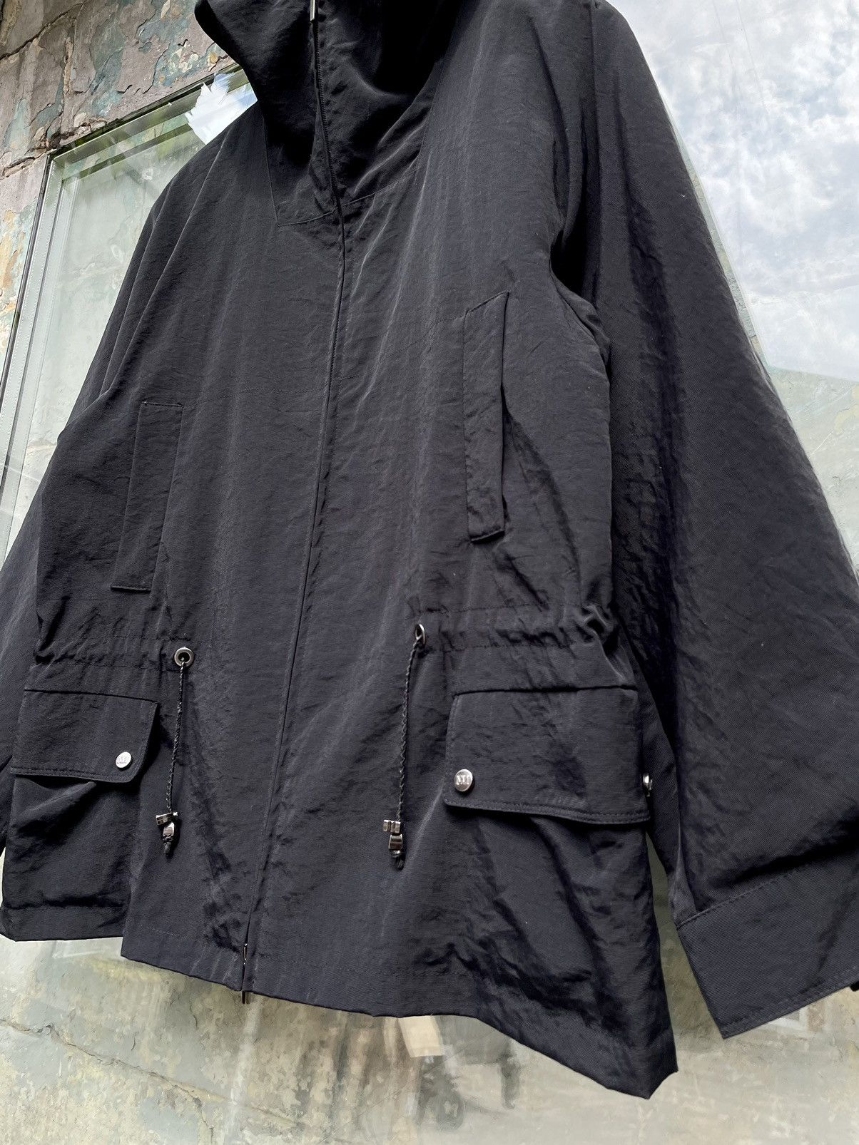Max Mara Max Mara S Rainwear’s Waterproof Black Rain Coat Size M / US 6-8 / IT 42-44 - 3 Thumbnail
