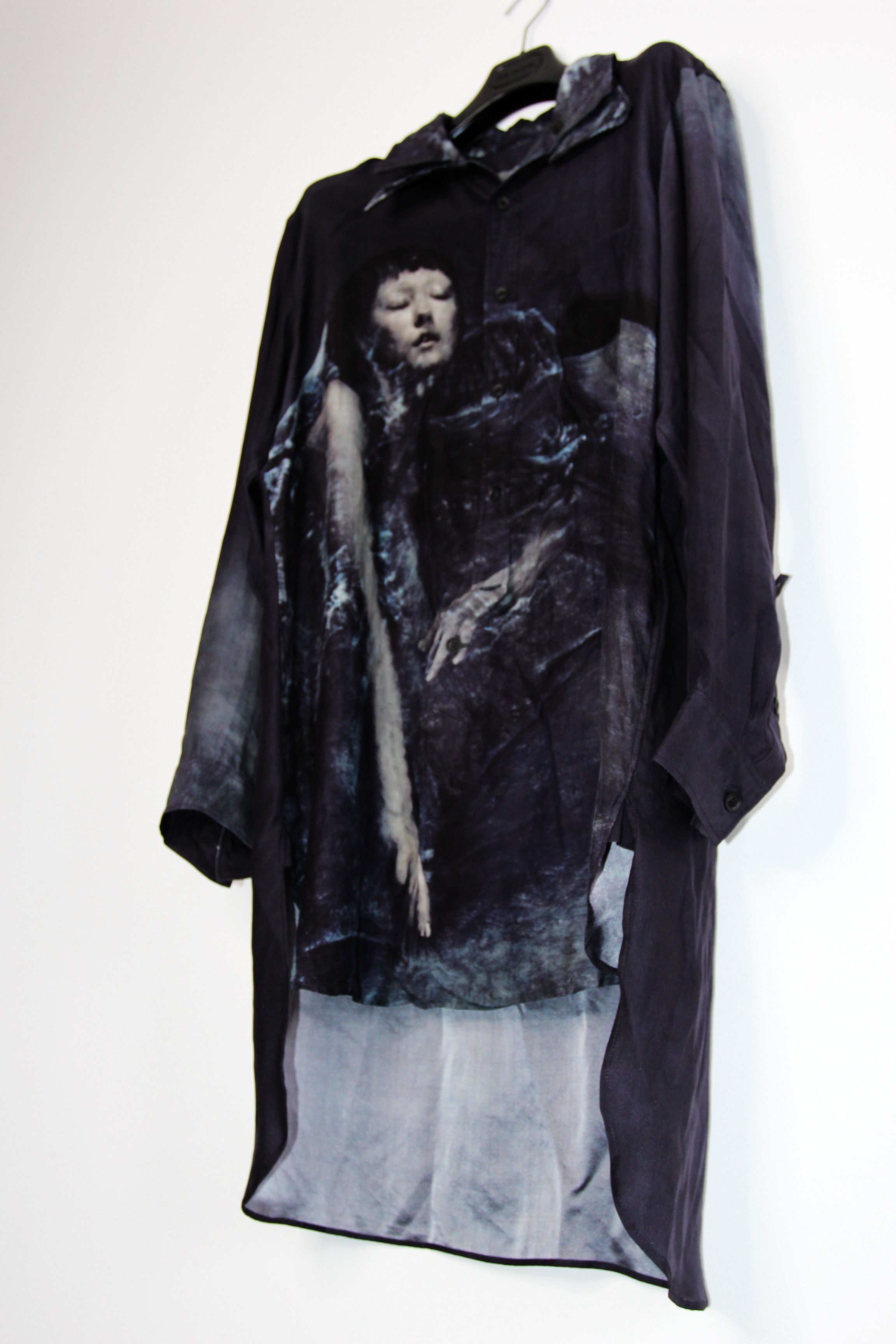 Yohji Yamamoto BNWT AW22 YOHJI YAMAMOTO POUR HOMME TRIPLE COLLAR SHIRT 2 Size US M / EU 48-50 / 2 - 5 Thumbnail