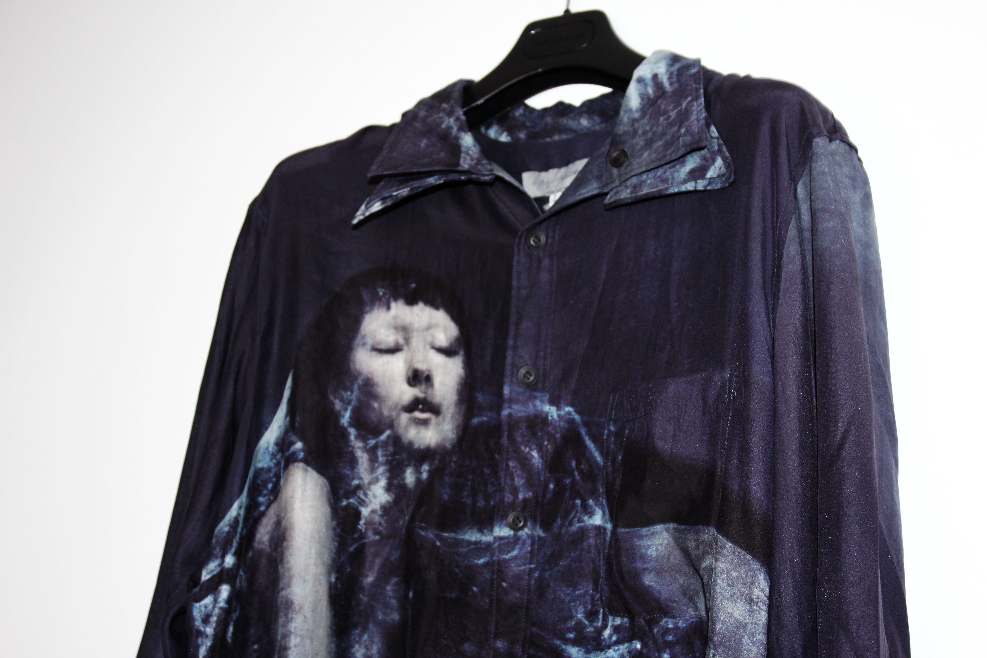 Yohji Yamamoto BNWT AW22 YOHJI YAMAMOTO POUR HOMME TRIPLE COLLAR SHIRT 2 Size US M / EU 48-50 / 2 - 4 Thumbnail