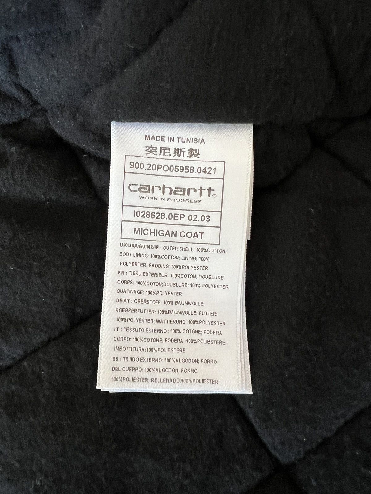 Carhartt Wip Carhartt WIP Michigan Chore Coat Size US XL / EU 56 / 4 - 9 Thumbnail