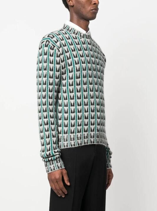 Image of Aw22 Lanvin Maille Sweater Xl, Men's