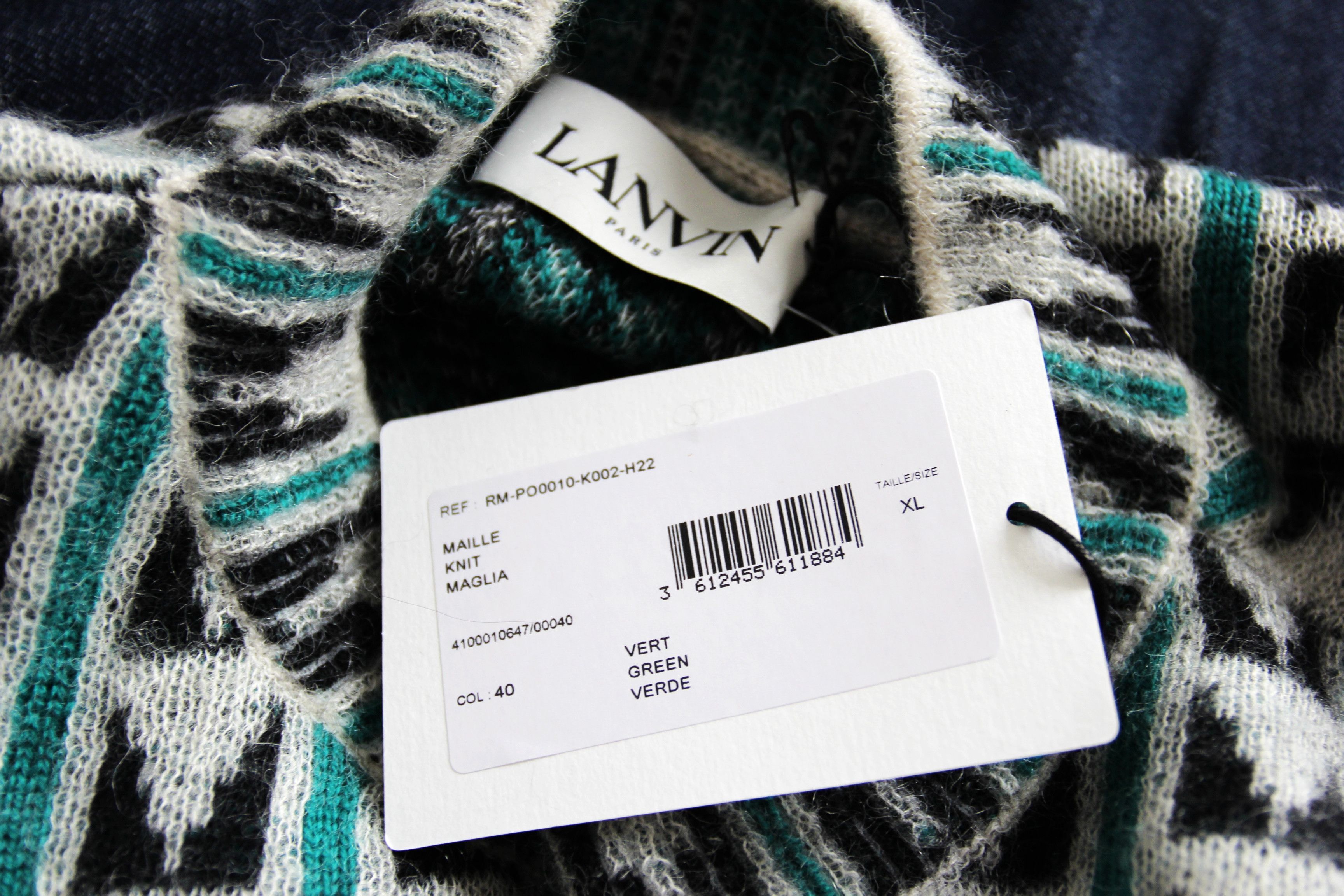 Lanvin BNWT AW22 LANVIN MAILLE SWEATER XL Size US XL / EU 56 / 4 - 8 Thumbnail