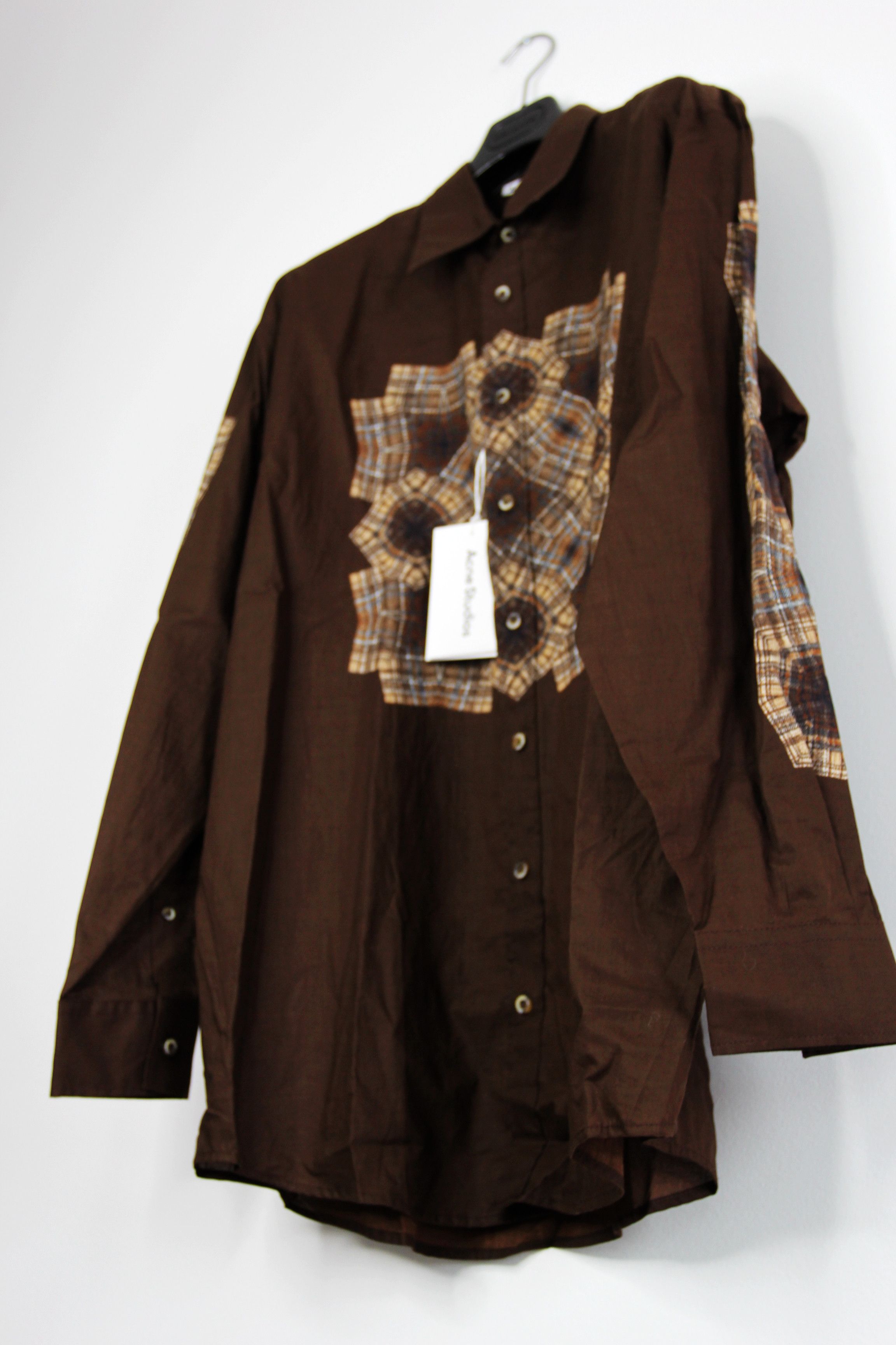 Acne Studios BNWT AW22 ACNE STUDIOS KALEIDOSCOPE PRINTED SHIRT 48 Size US M / EU 48-50 / 2 - 5 Thumbnail