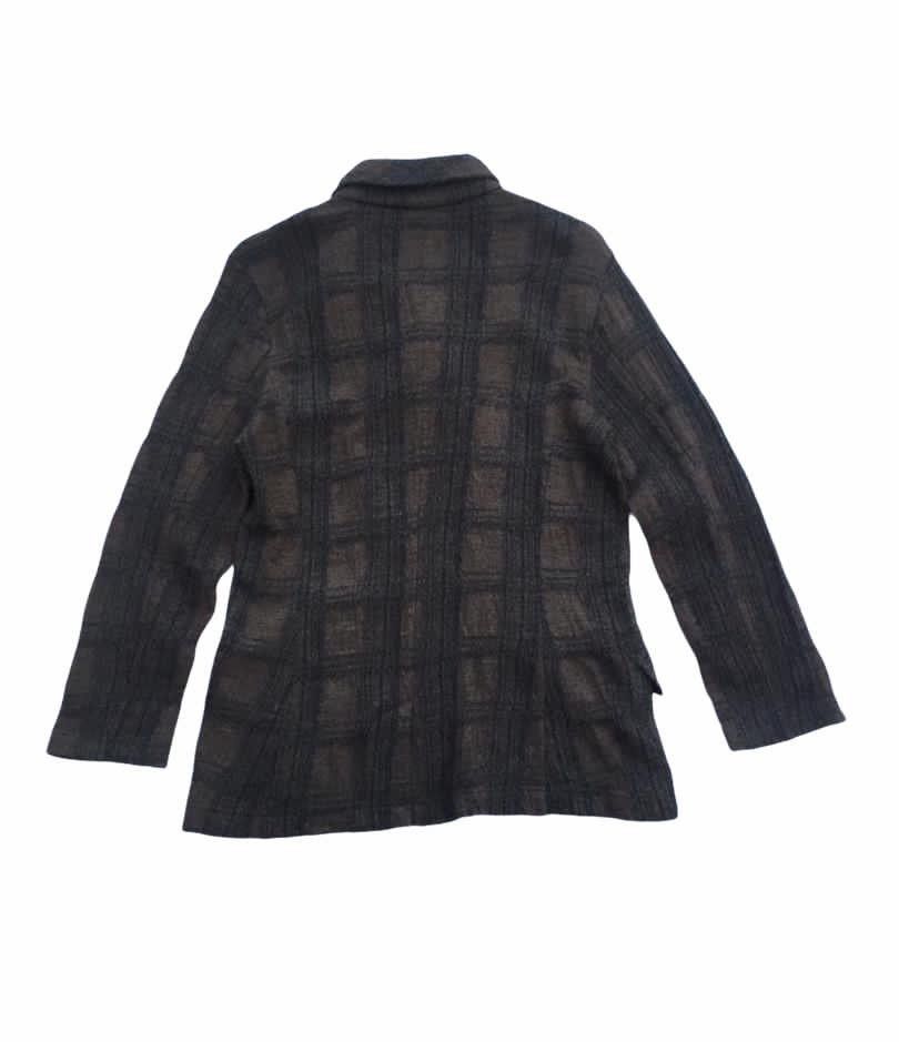 Issey Miyake WOOL PLAID TARTAN JACKET by PLANTATION Size US M / EU 48-50 / 2 - 5 Thumbnail