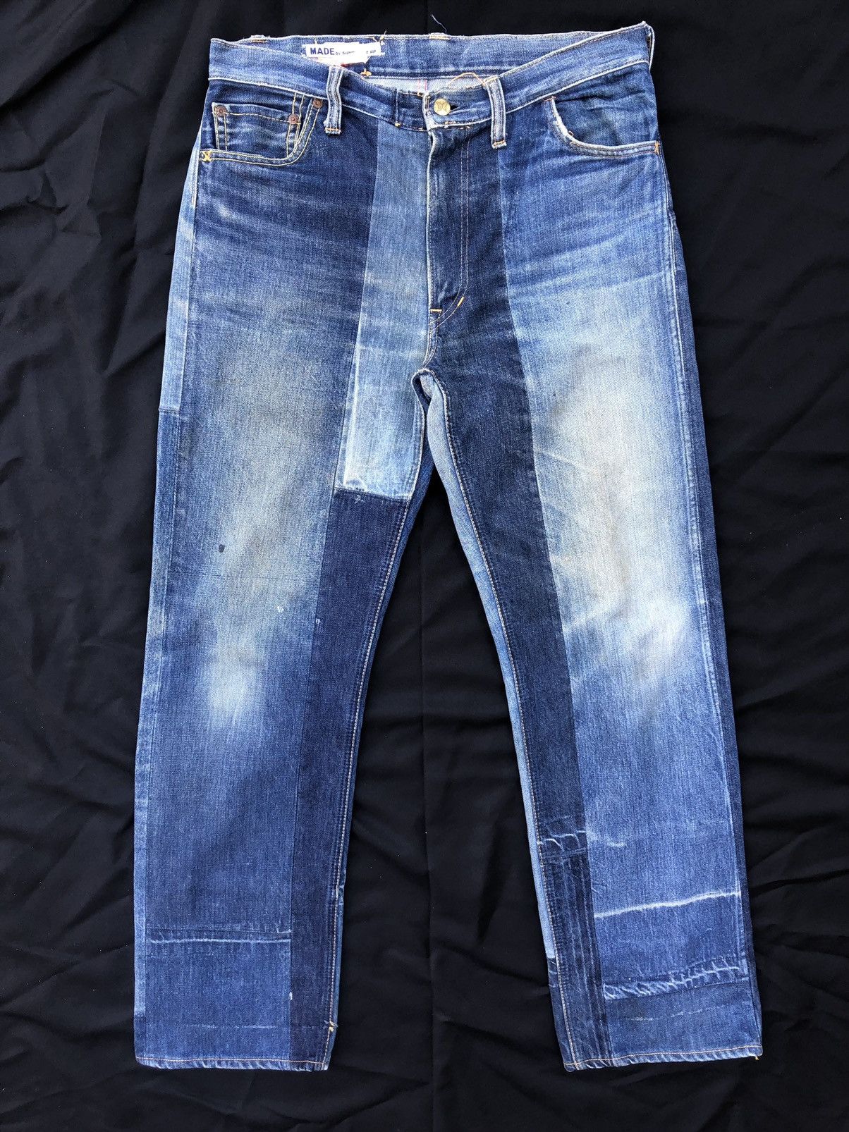 Japanese Brand Old Denim Sanforized Reconstructed Jeans Sunny Side Up ...