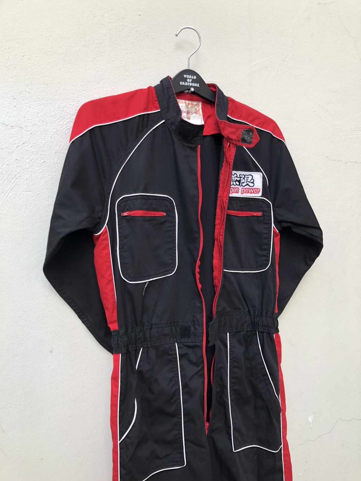 Sports Specialties Vintage 90s Mugen Power Team Mechanic Japan Coverall Suit Size US 32 / EU 48 - 5 Thumbnail
