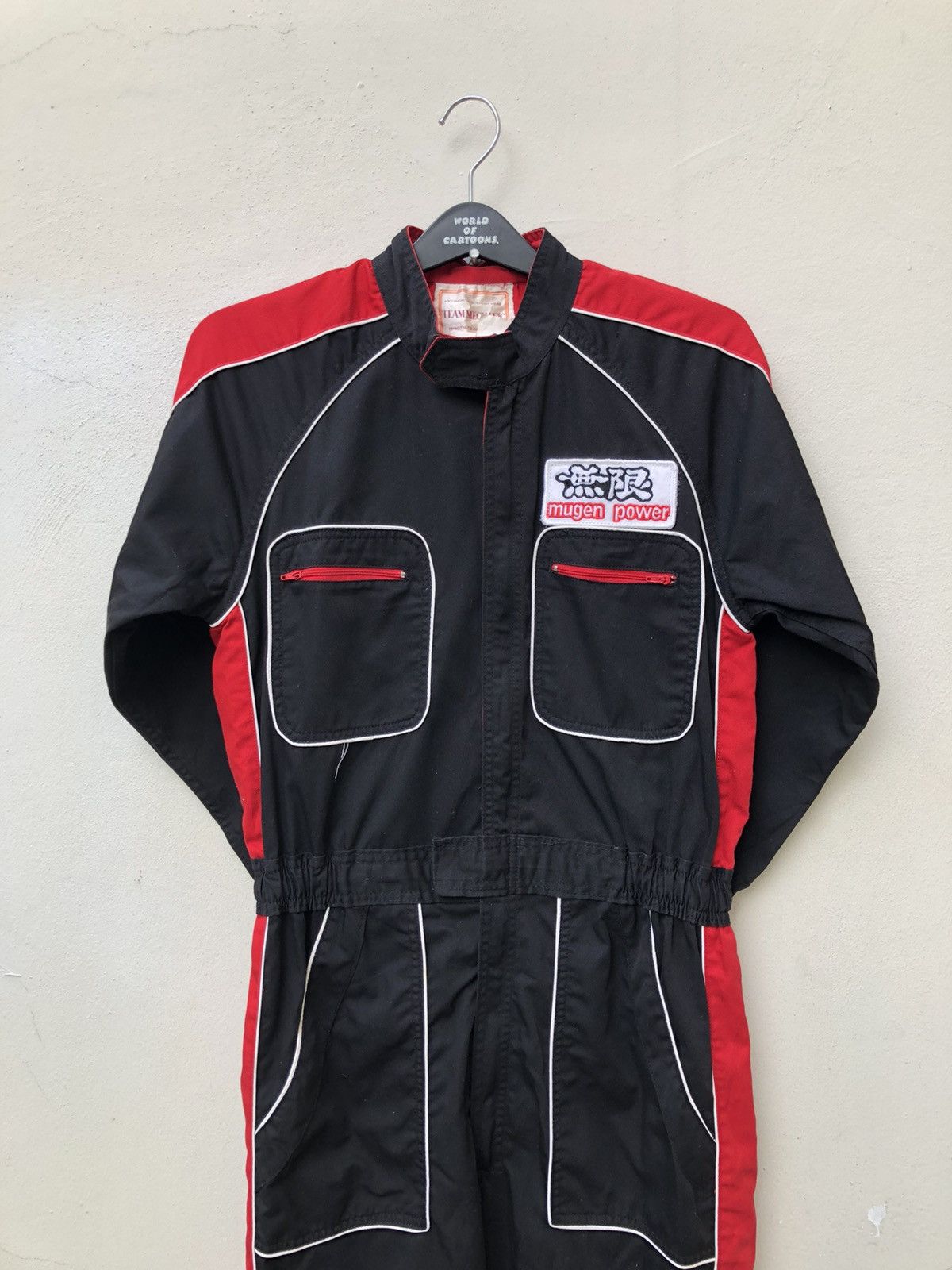 Sports Specialties Vintage 90s Mugen Power Team Mechanic Japan Coverall Suit Size US 32 / EU 48 - 3 Thumbnail
