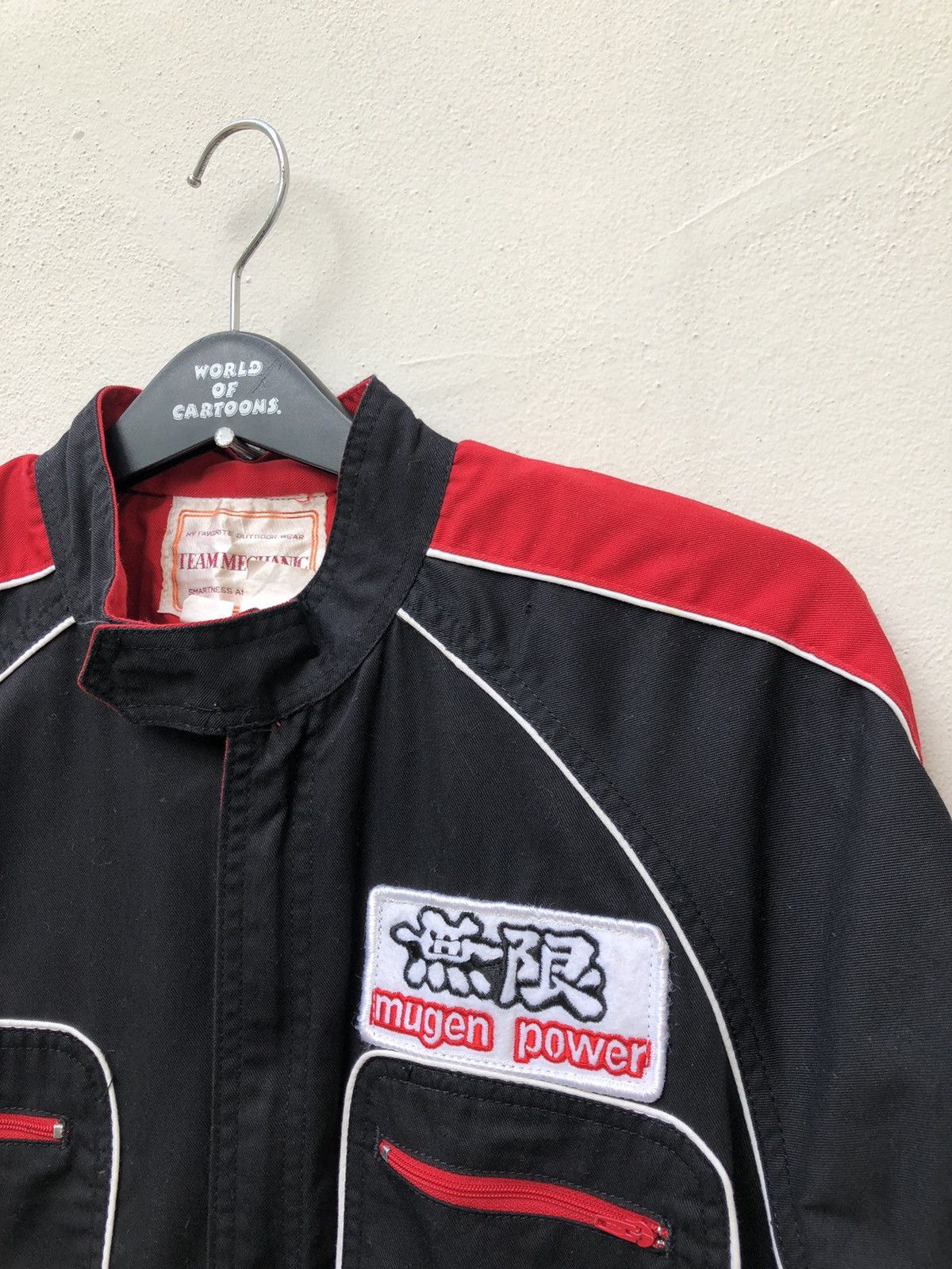Sports Specialties Vintage 90s Mugen Power Team Mechanic Japan Coverall Suit Size US 32 / EU 48 - 4 Thumbnail