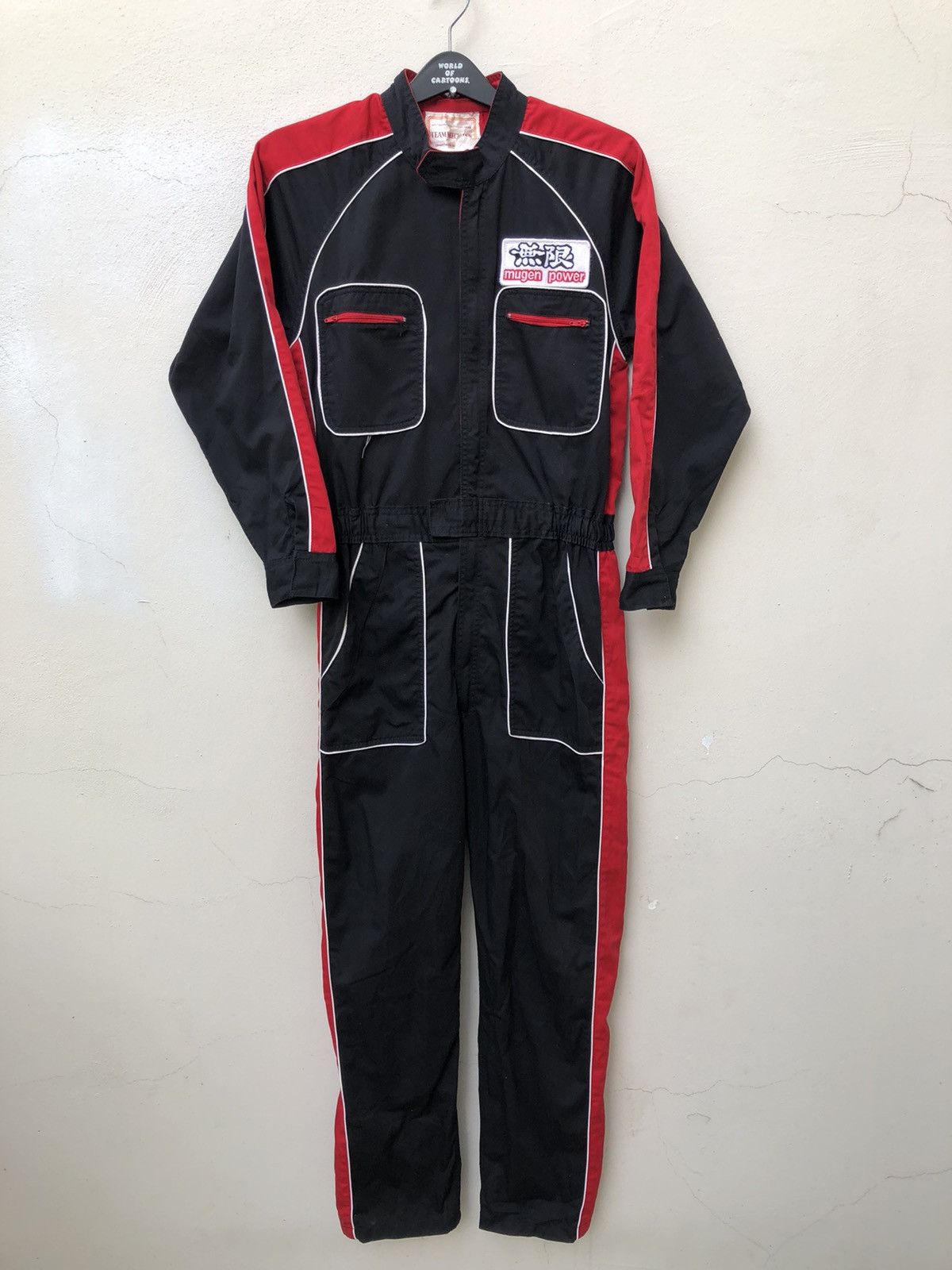 Sports Specialties Vintage 90s Mugen Power Team Mechanic Japan Coverall Suit Size US 32 / EU 48 - 1 Thumbnail